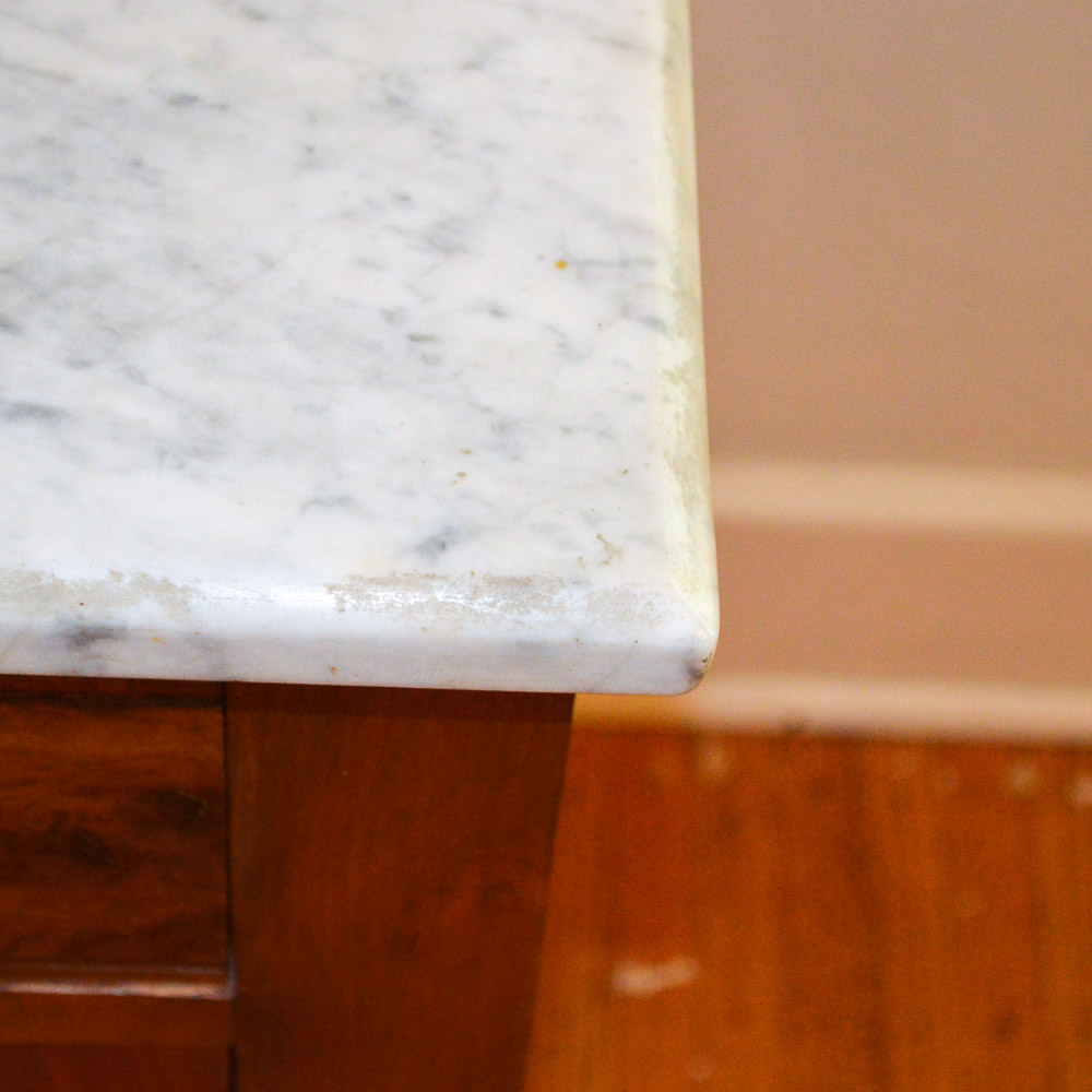 Antique Victorian Marble Top Washstand
