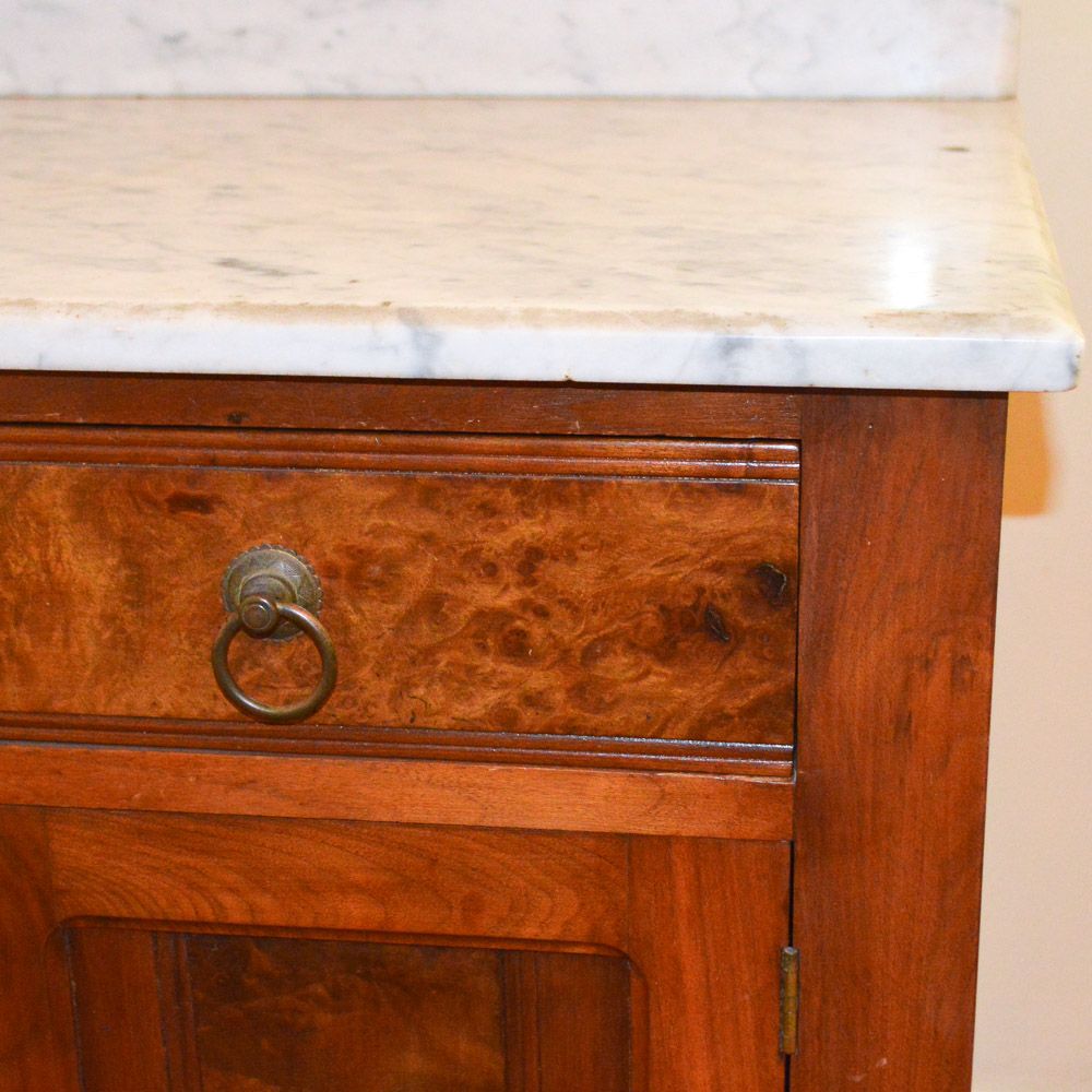 Antique Victorian Marble Top Washstand