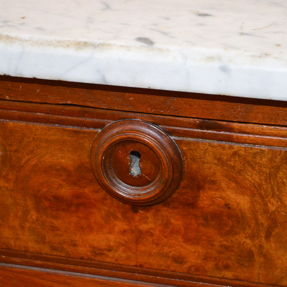 Antique Victorian Marble Top Washstand
