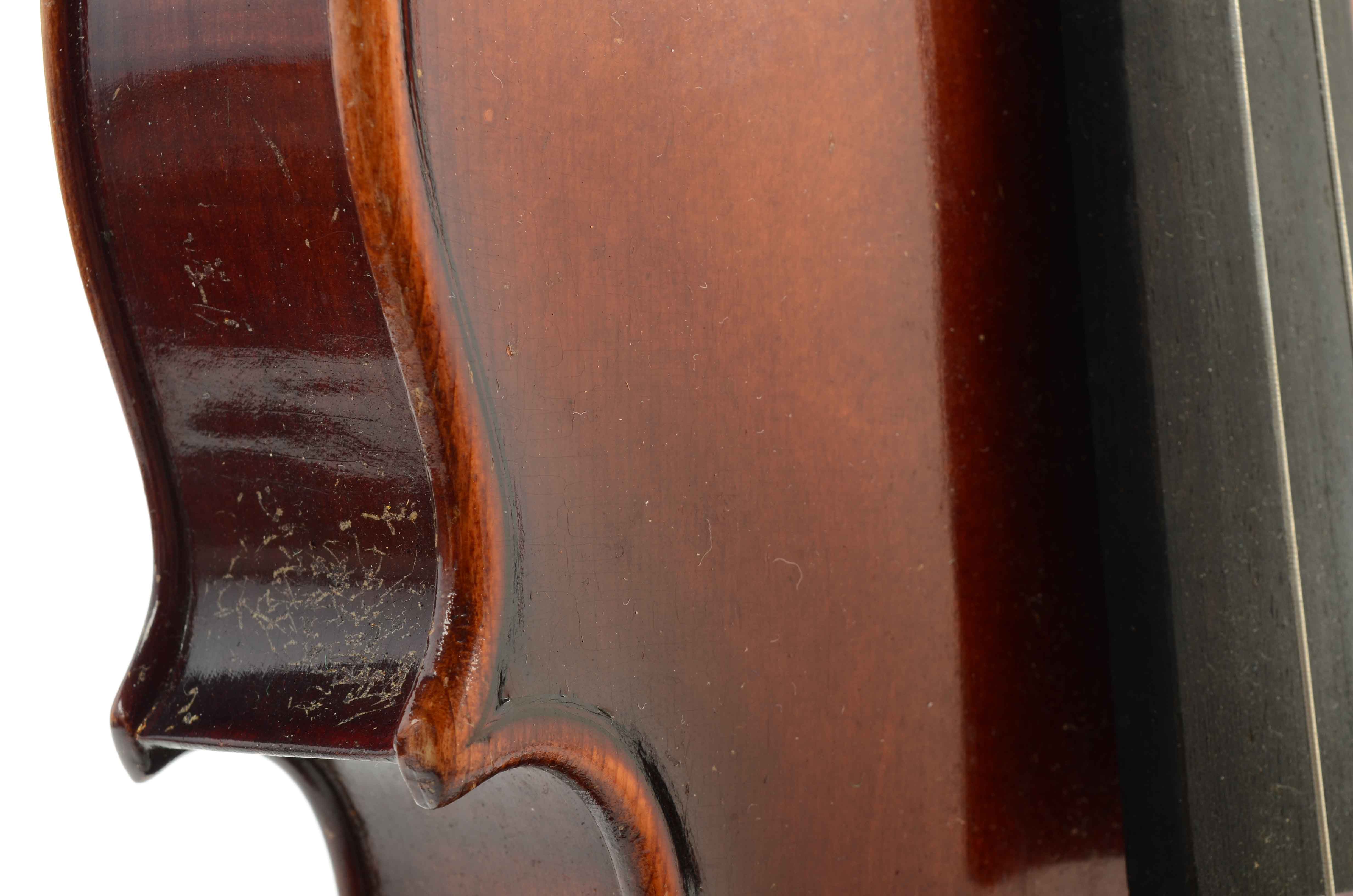 Vintage E.R. Pfretzschner Stradivarius Copy Violin with Case