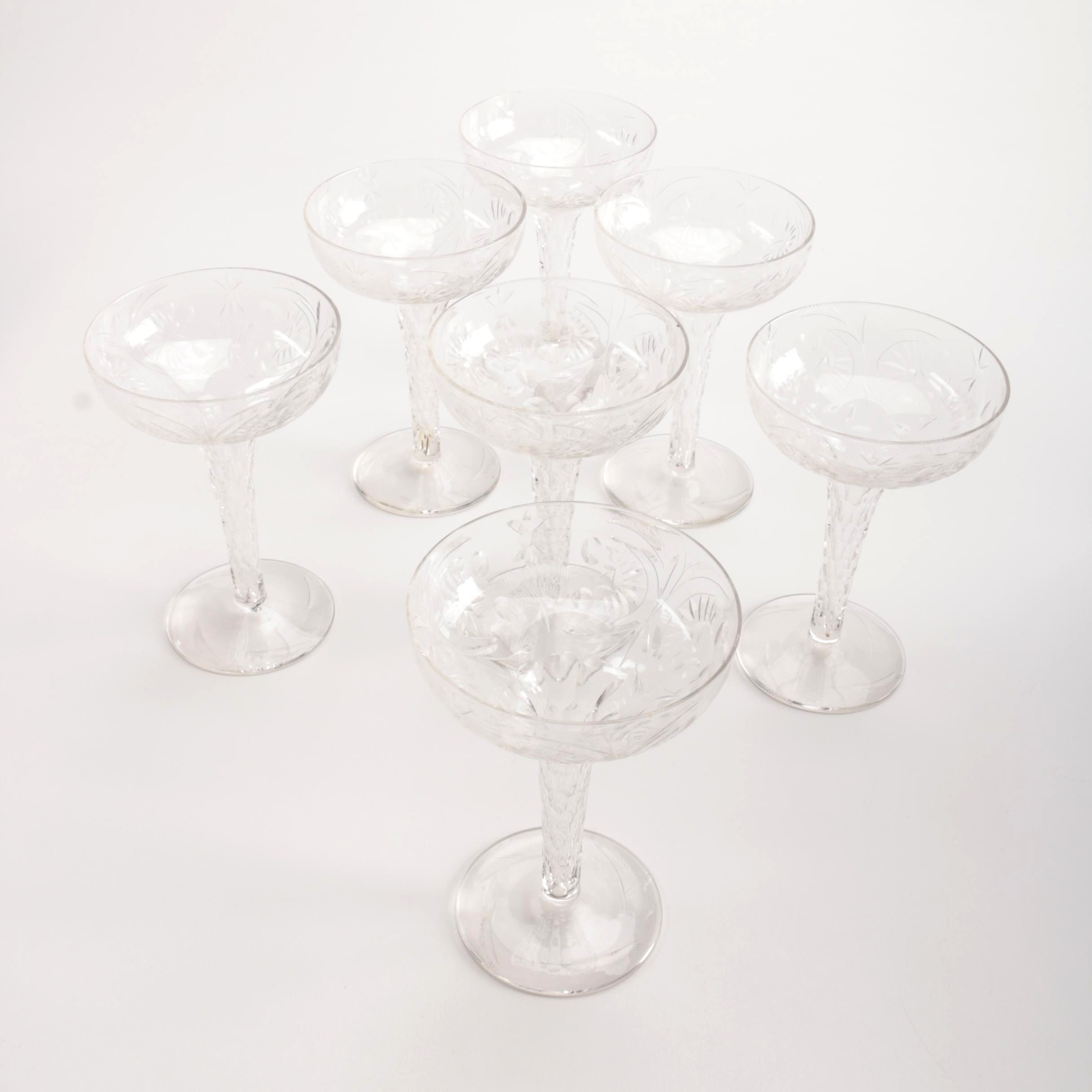 Crystal Champagne Glasses