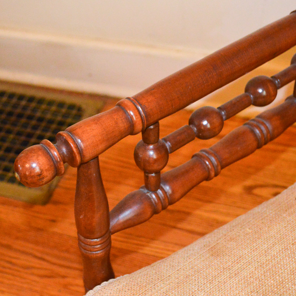 Antique Eastlake Style Platform Rocking Chair