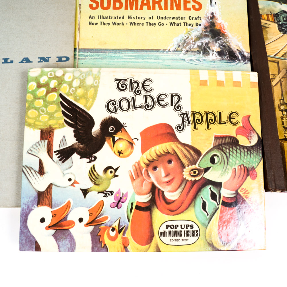 Variety of Vintage Children's Books