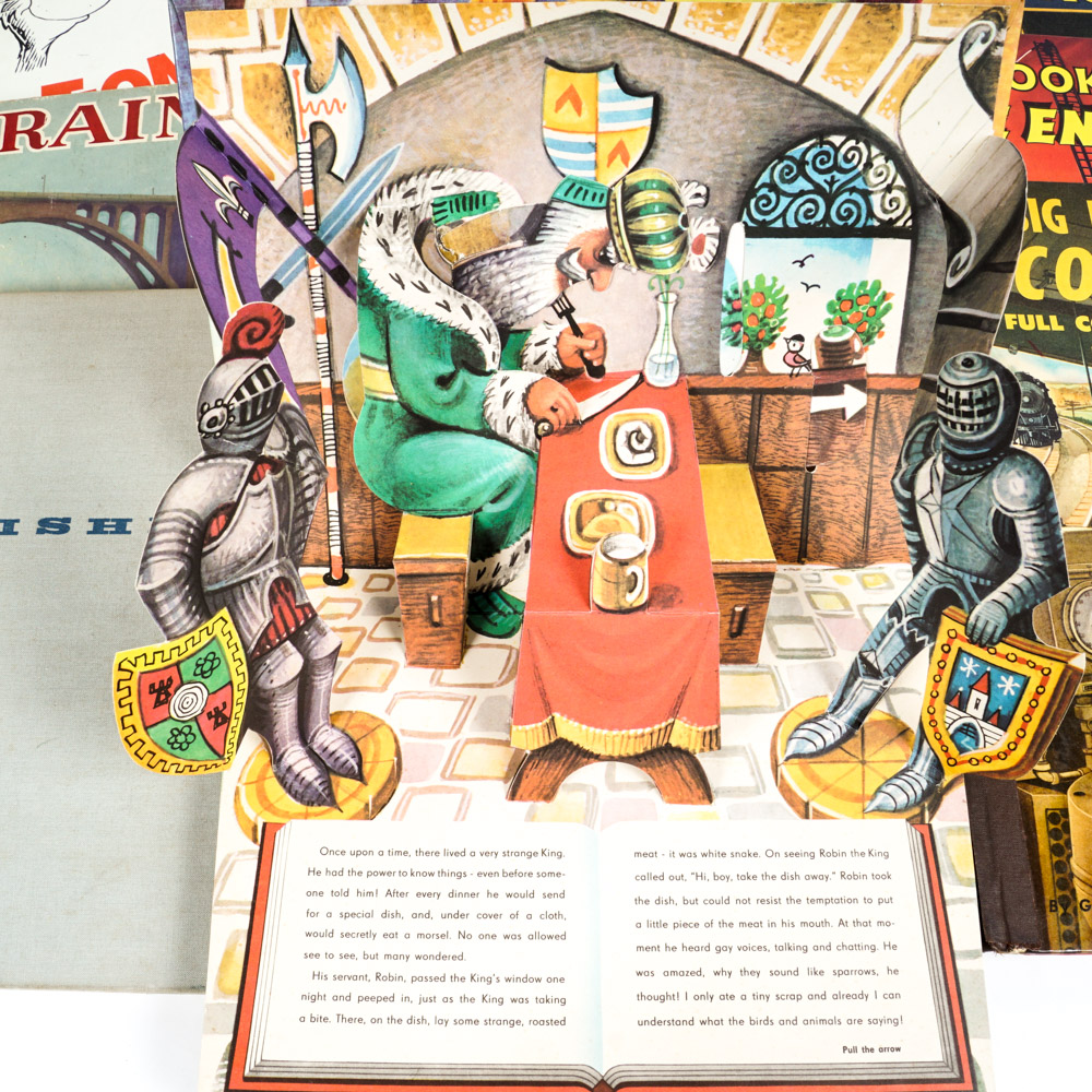 Variety of Vintage Children's Books