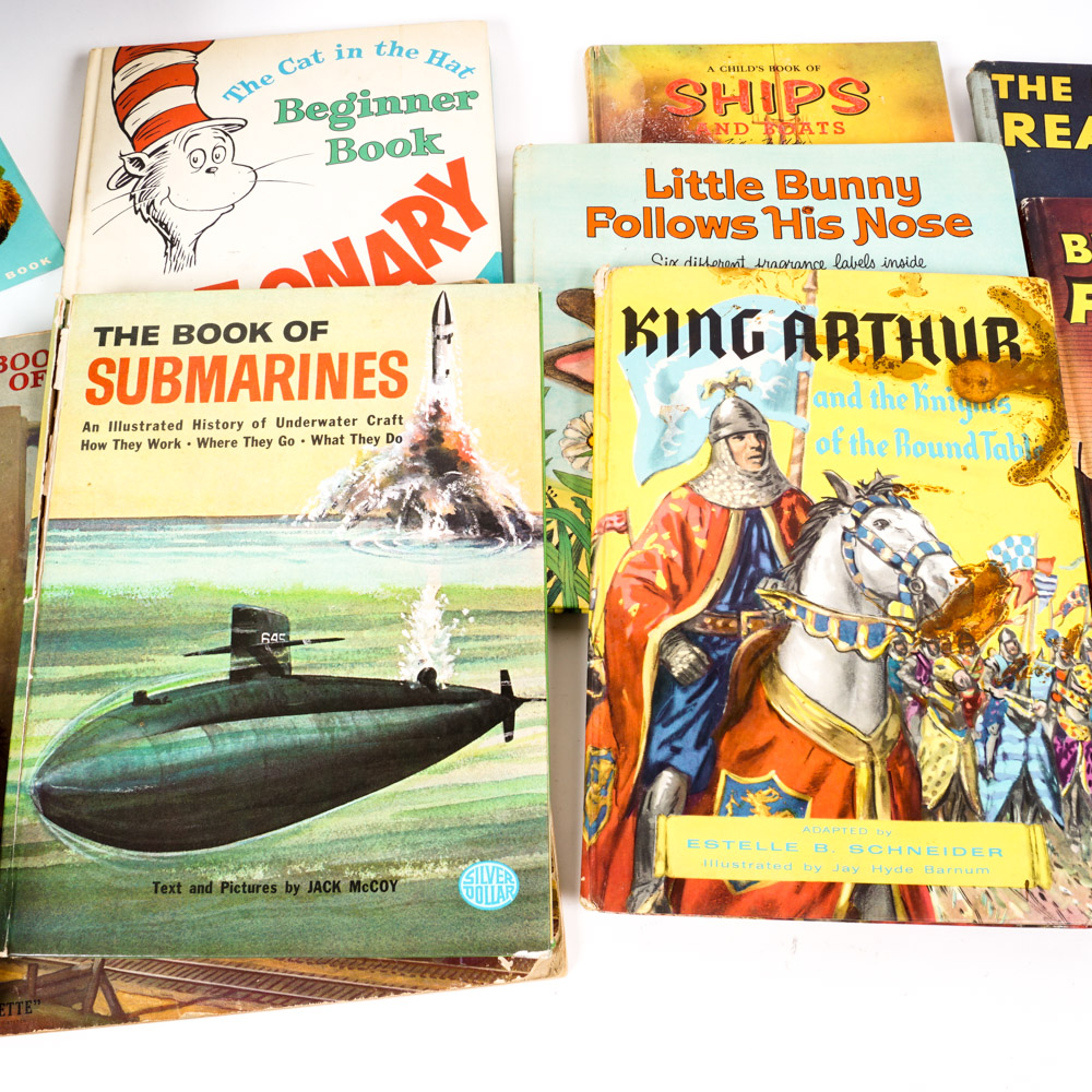 Variety of Vintage Children's Books