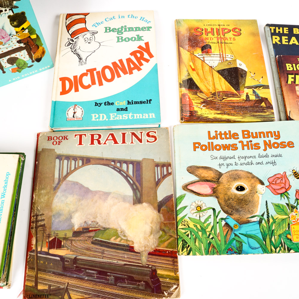 Variety of Vintage Children's Books