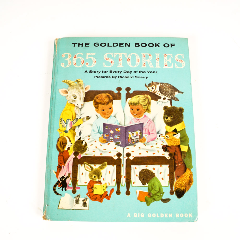 Variety of Vintage Children's Books