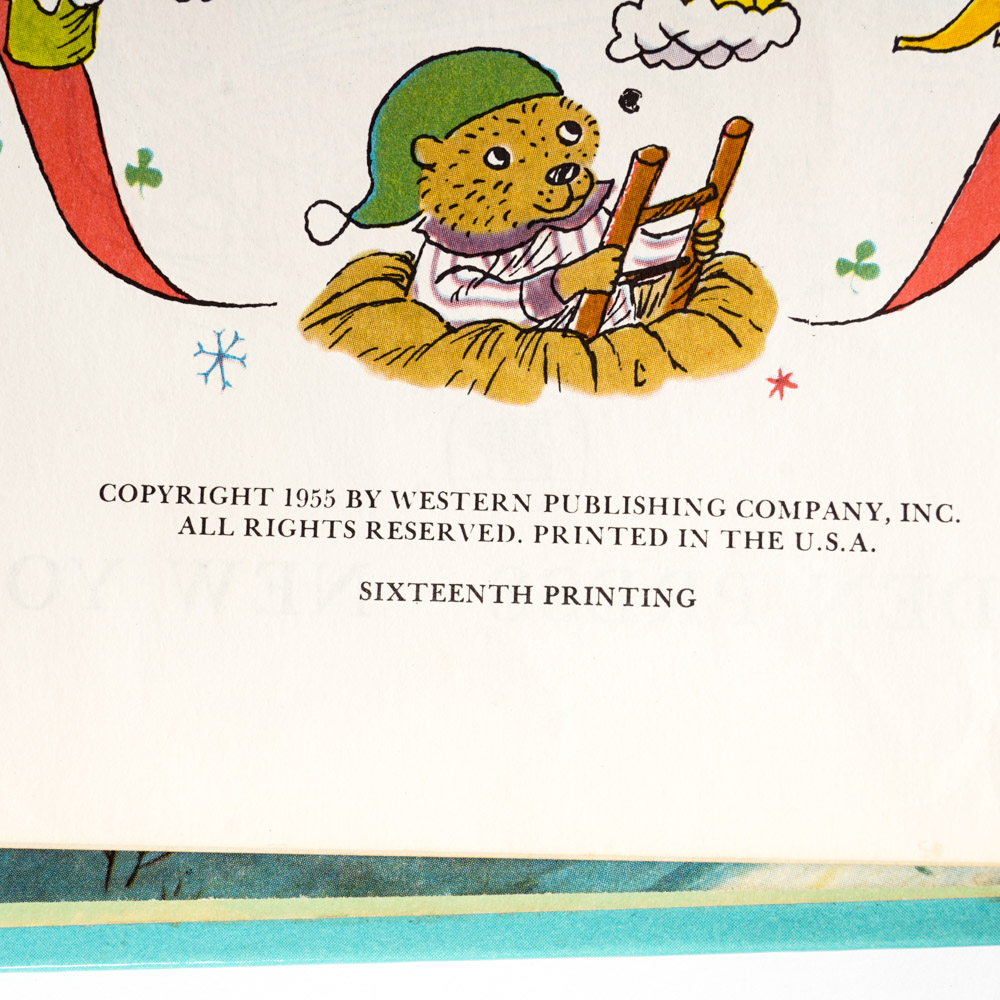 Variety of Vintage Children's Books