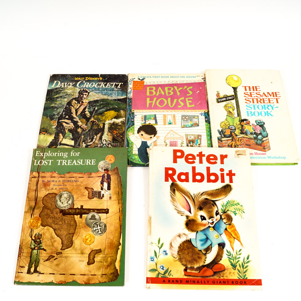 Variety of Vintage Children's Books