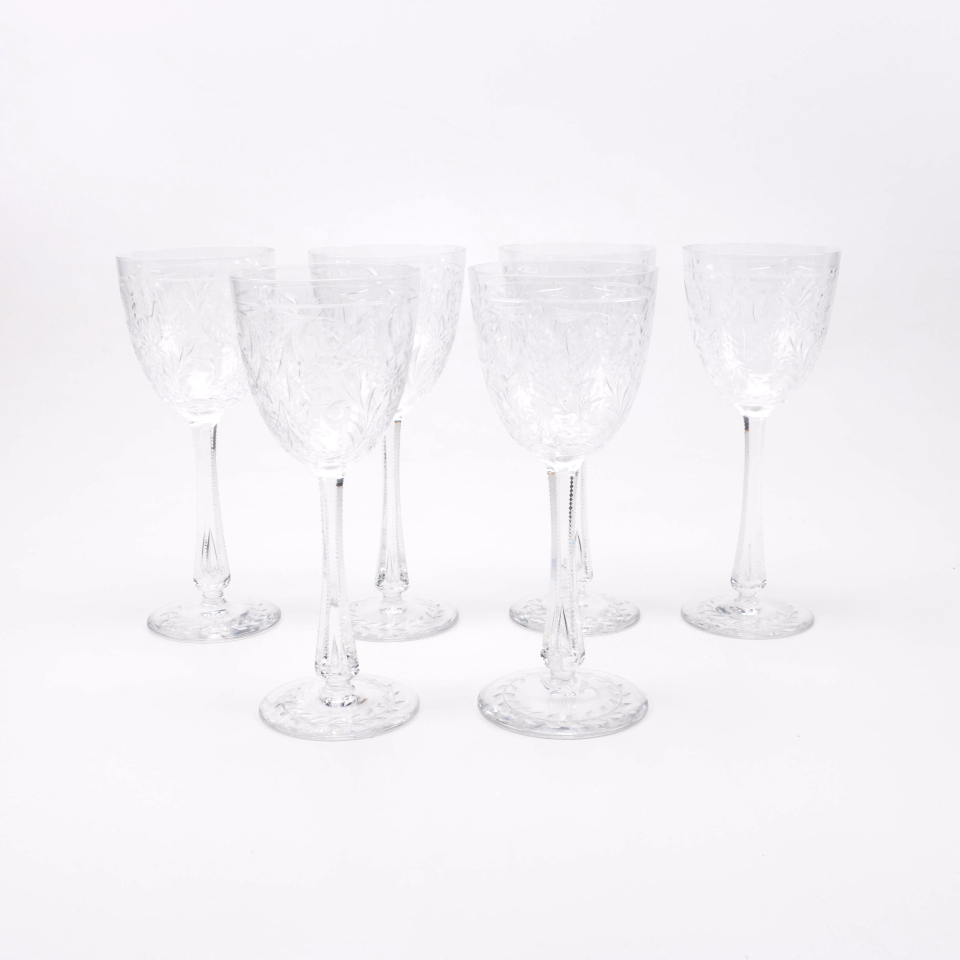 Set of Crystal Stemware