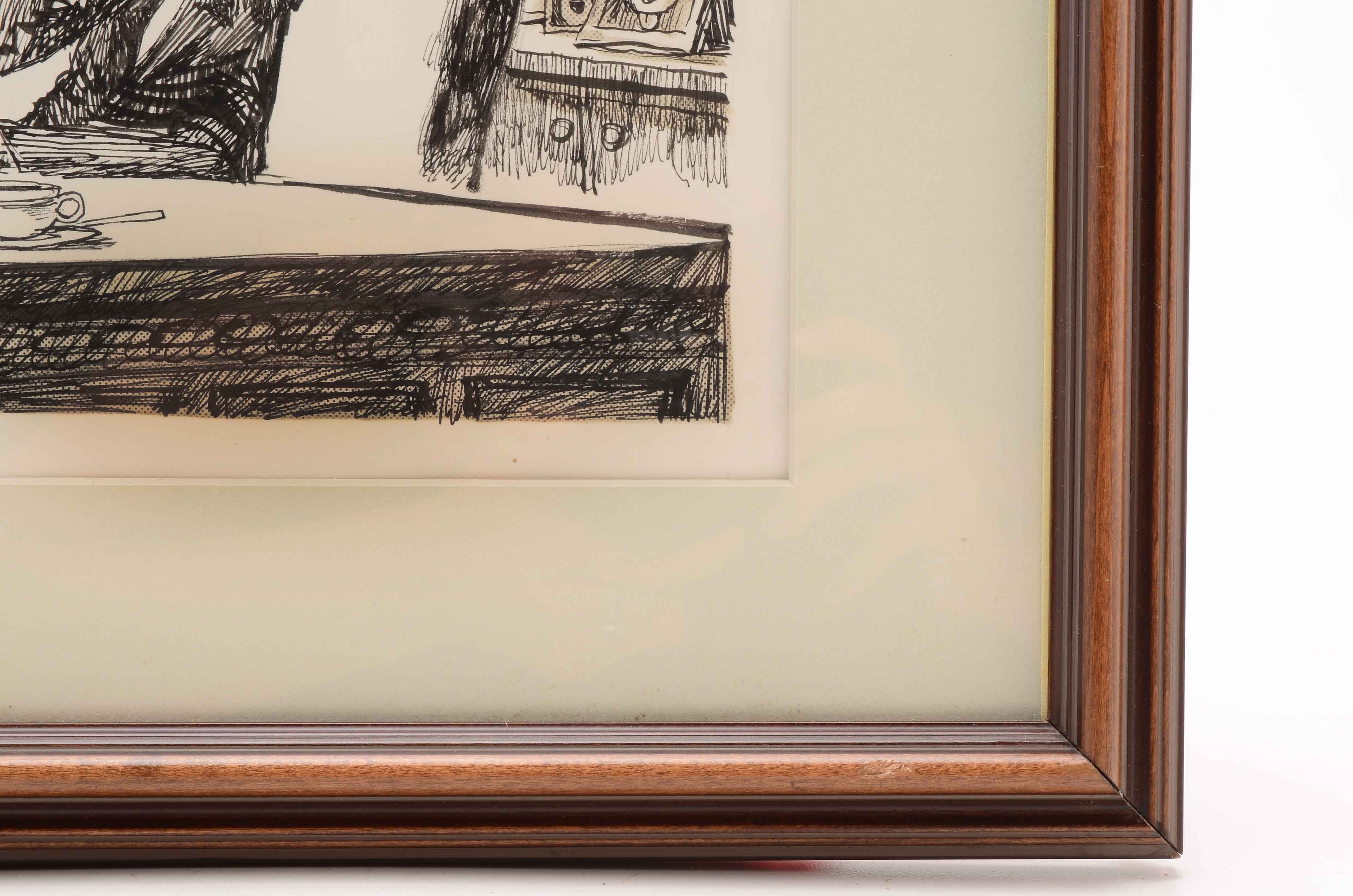 Jim Borgman Original 1989 Ink Cartoon Illustration for Cincinnati