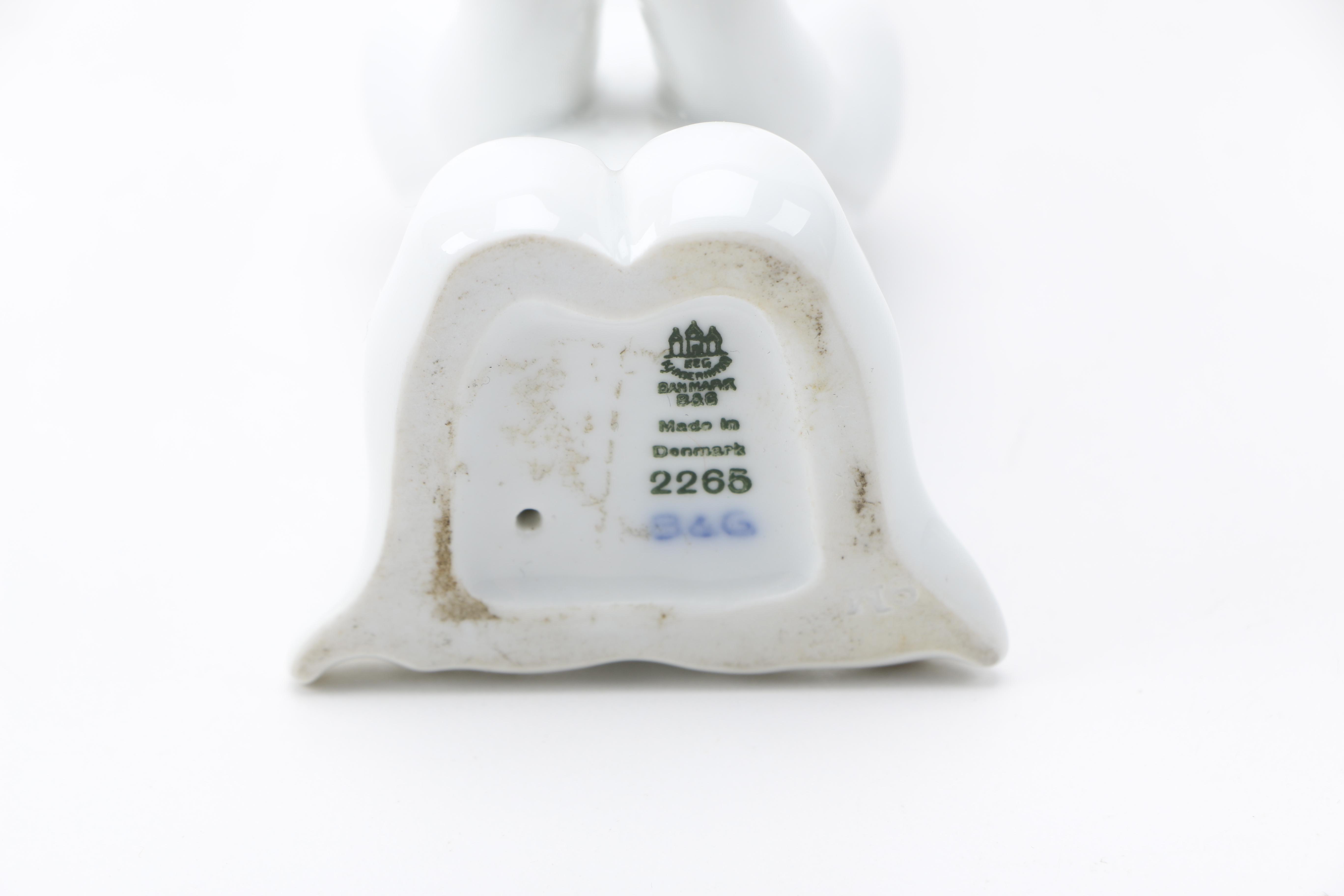 Pair of Bing and Grondahl Denmark Porcelain Figurines