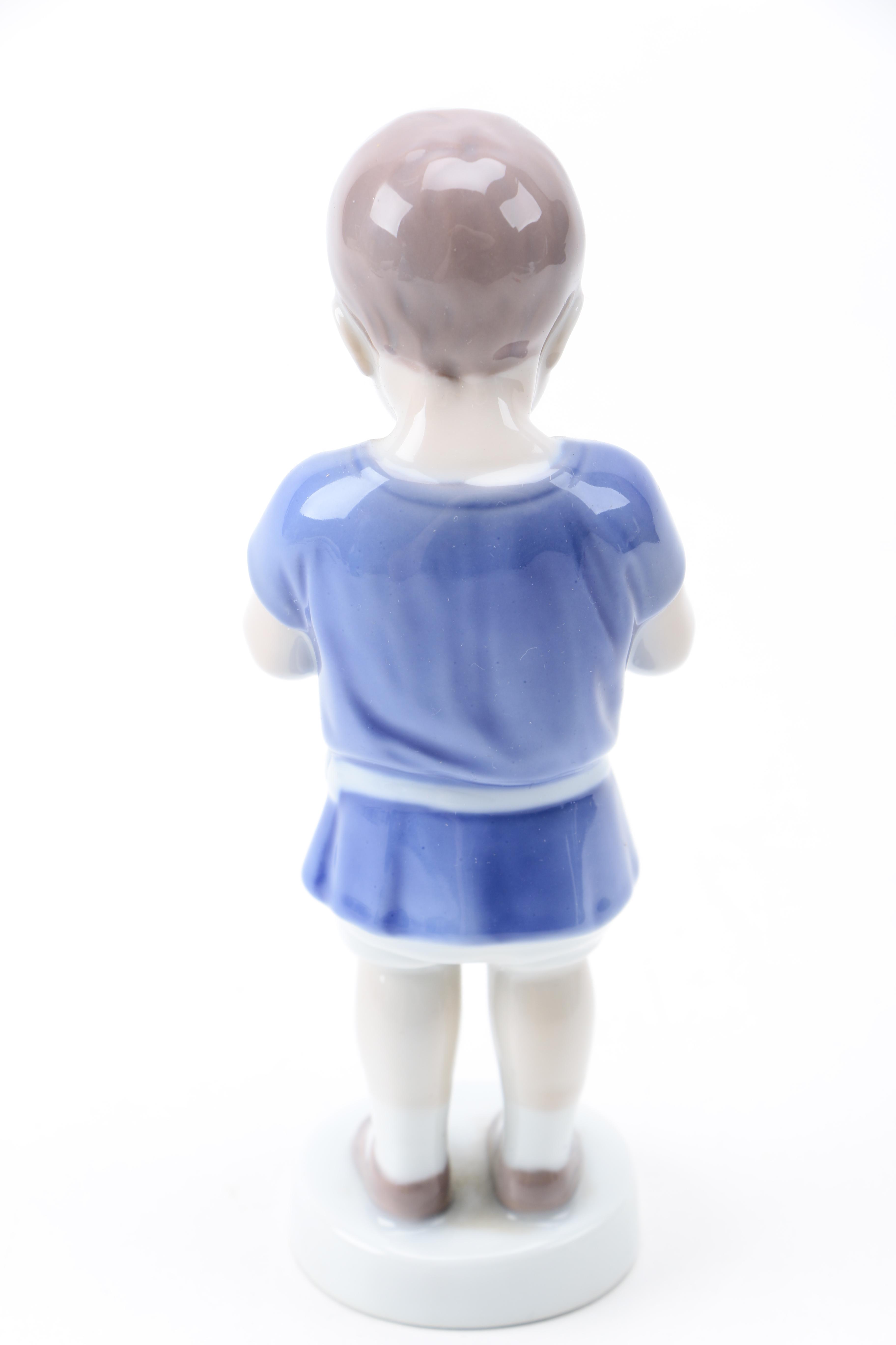 Pair of Bing and Grondahl Denmark Porcelain Figurines