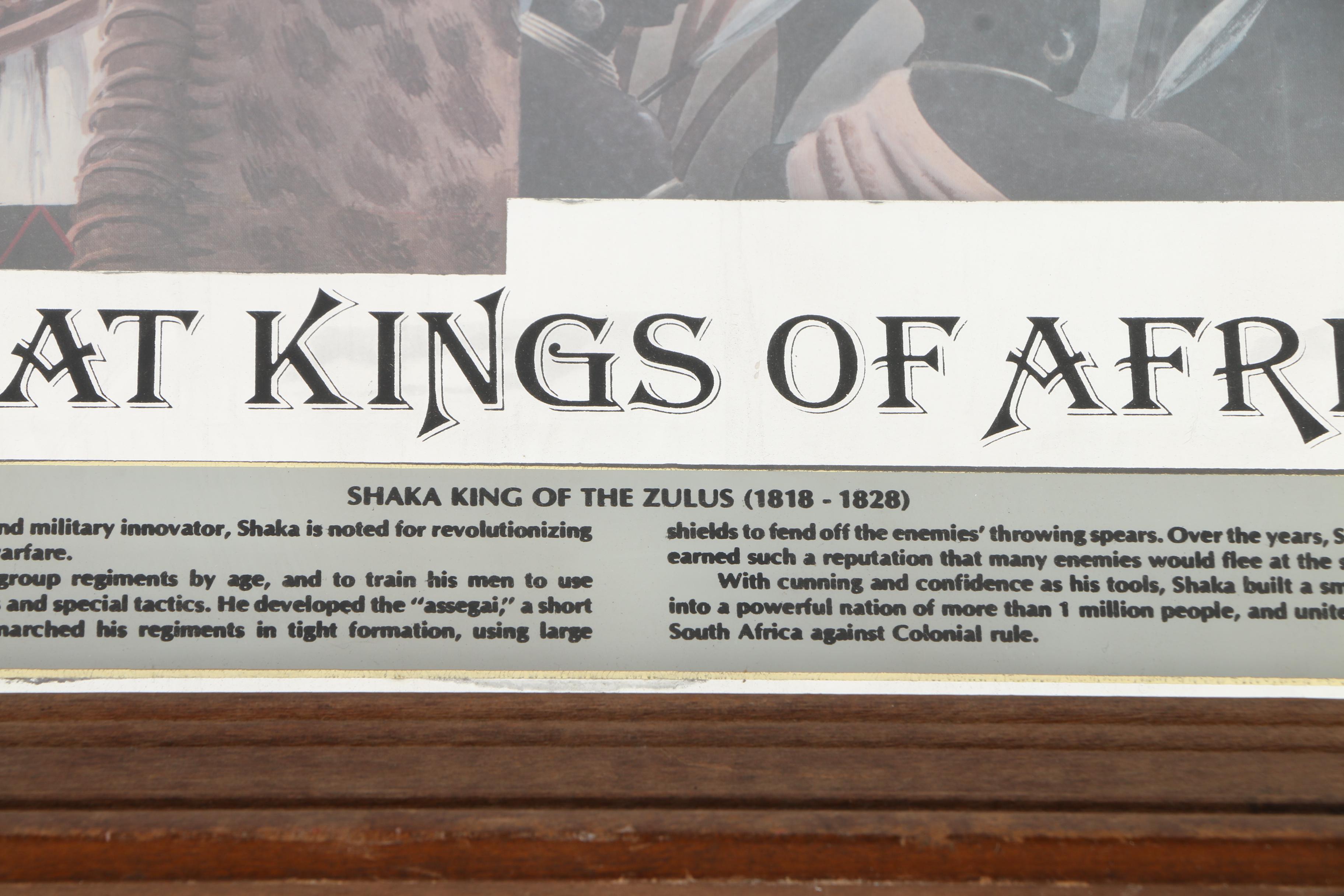 Budweiser Presents "Great Kings of Africa" and Miller "Sharp's" Wall Mirrors