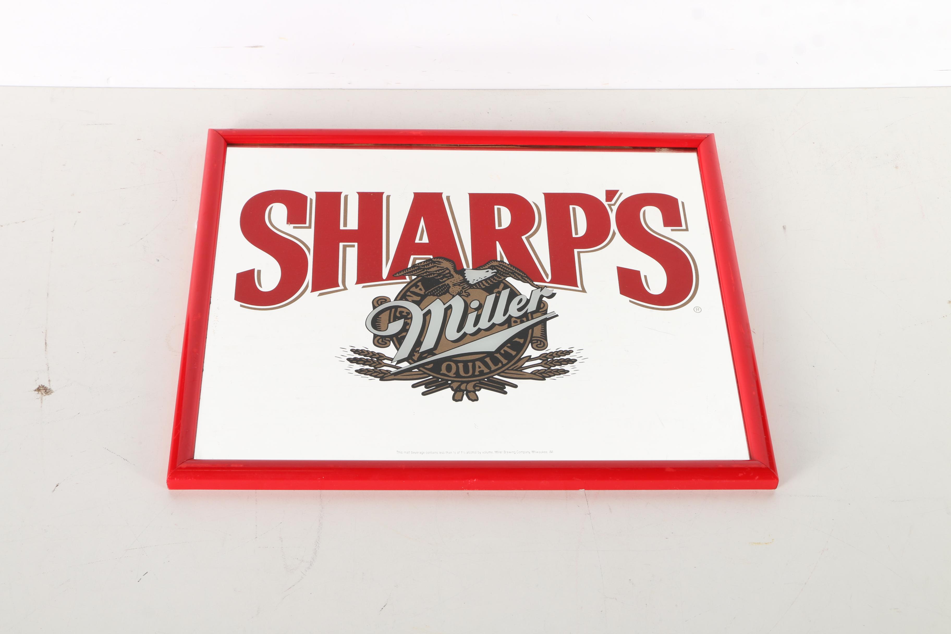 Budweiser Presents "Great Kings of Africa" and Miller "Sharp's" Wall Mirrors