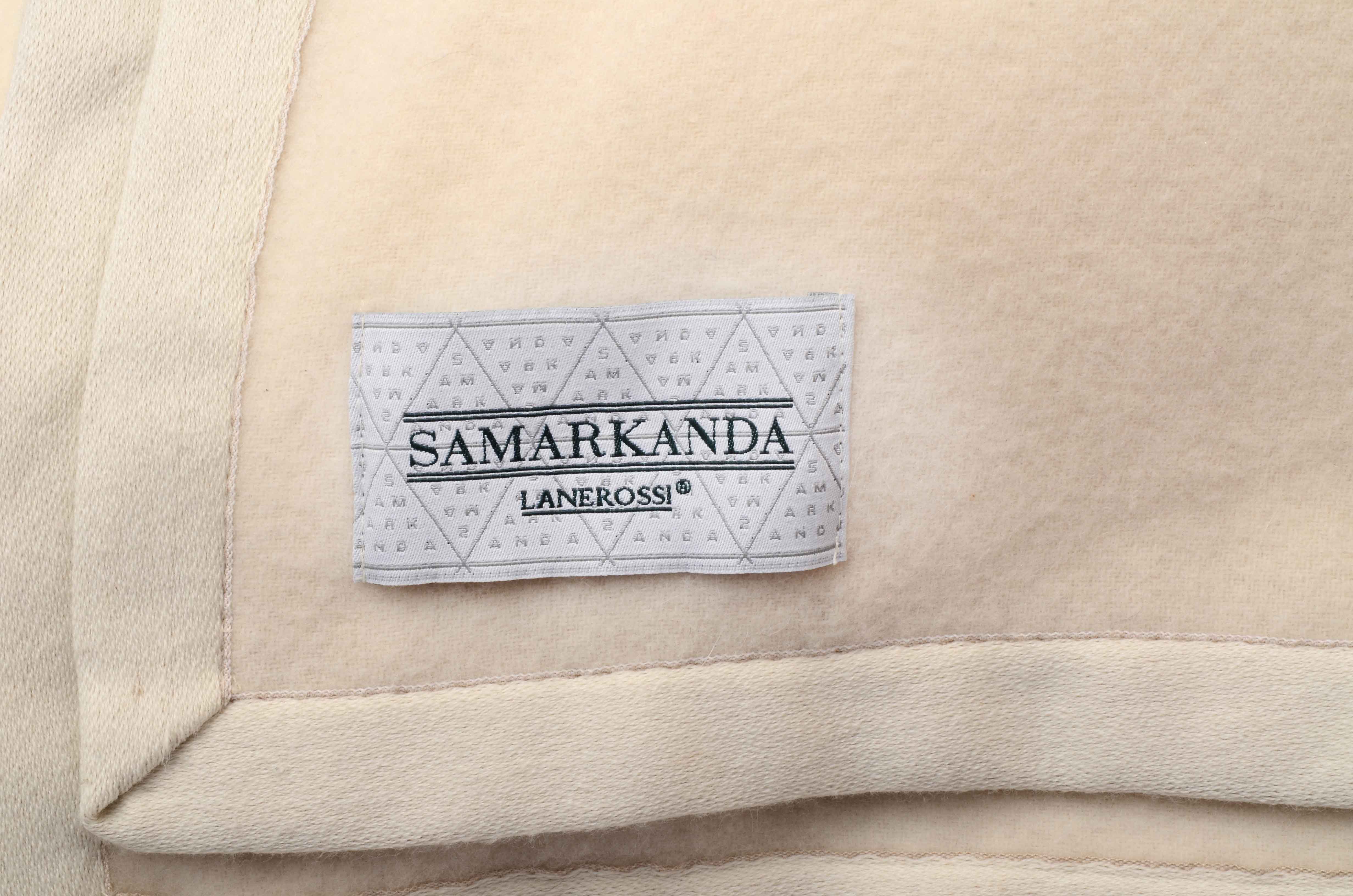 Beige Italian Cashmere Blanket by Lanerossi