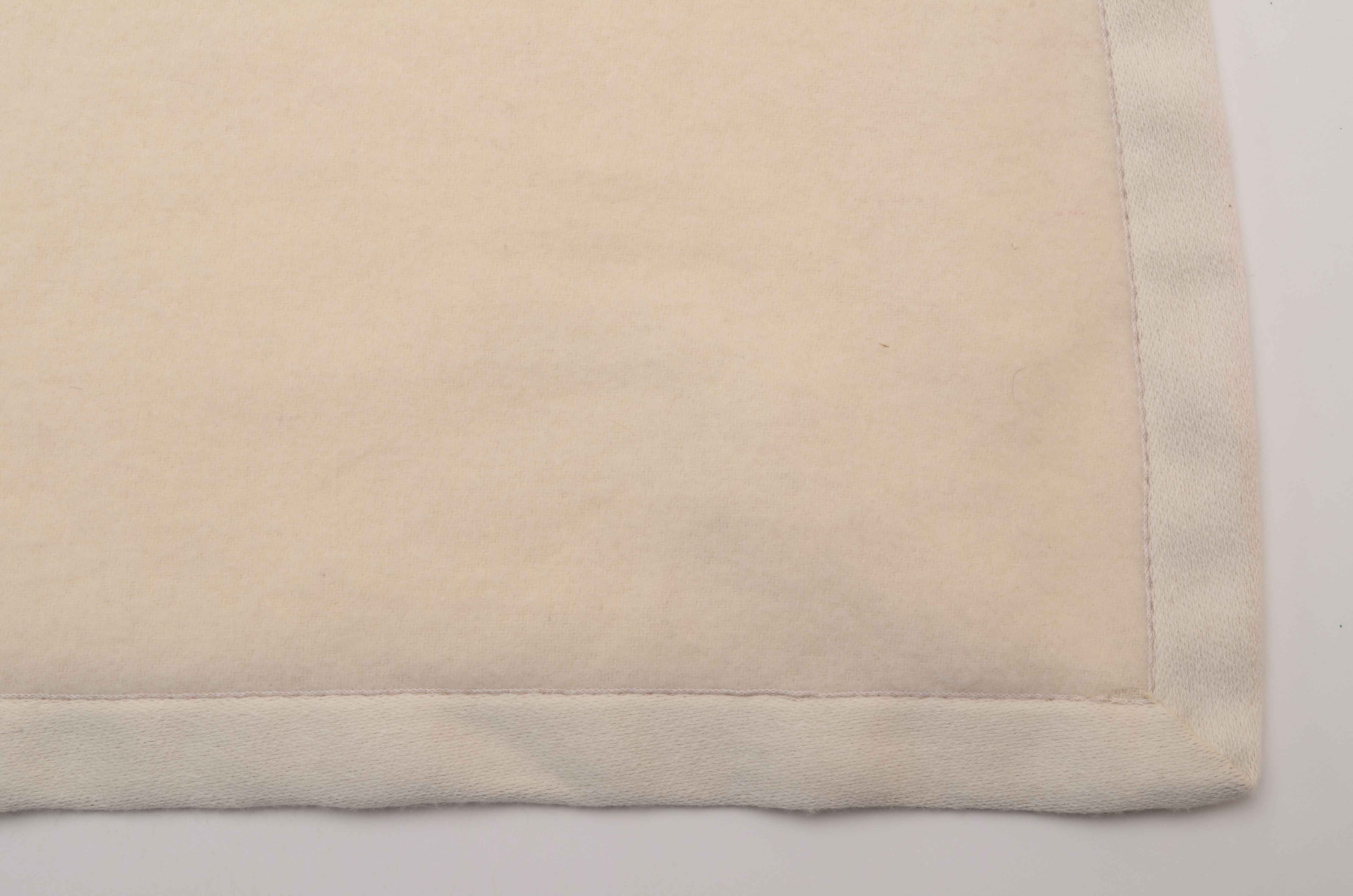 Beige Italian Cashmere Blanket by Lanerossi