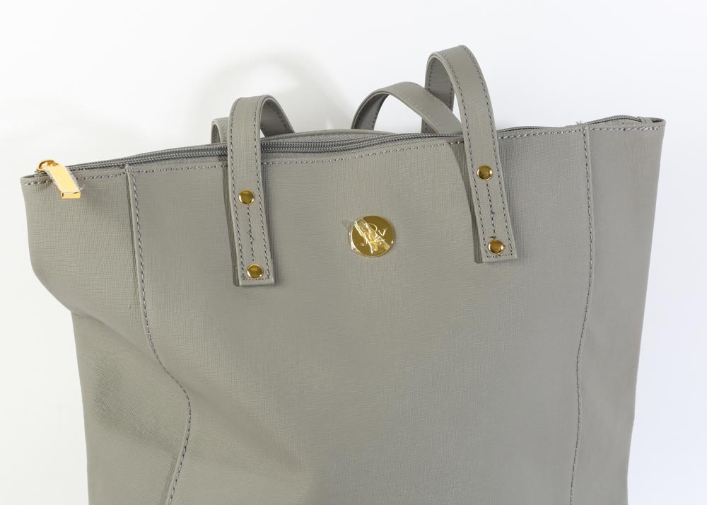 Joy Mangano Leather Tote