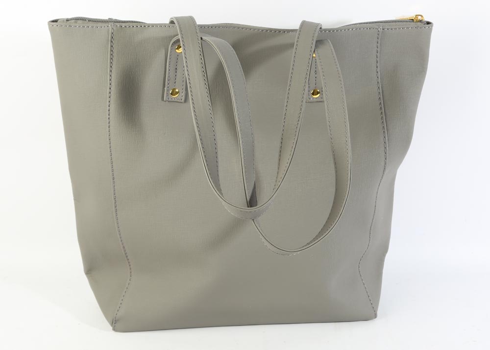 Joy Mangano Leather Tote
