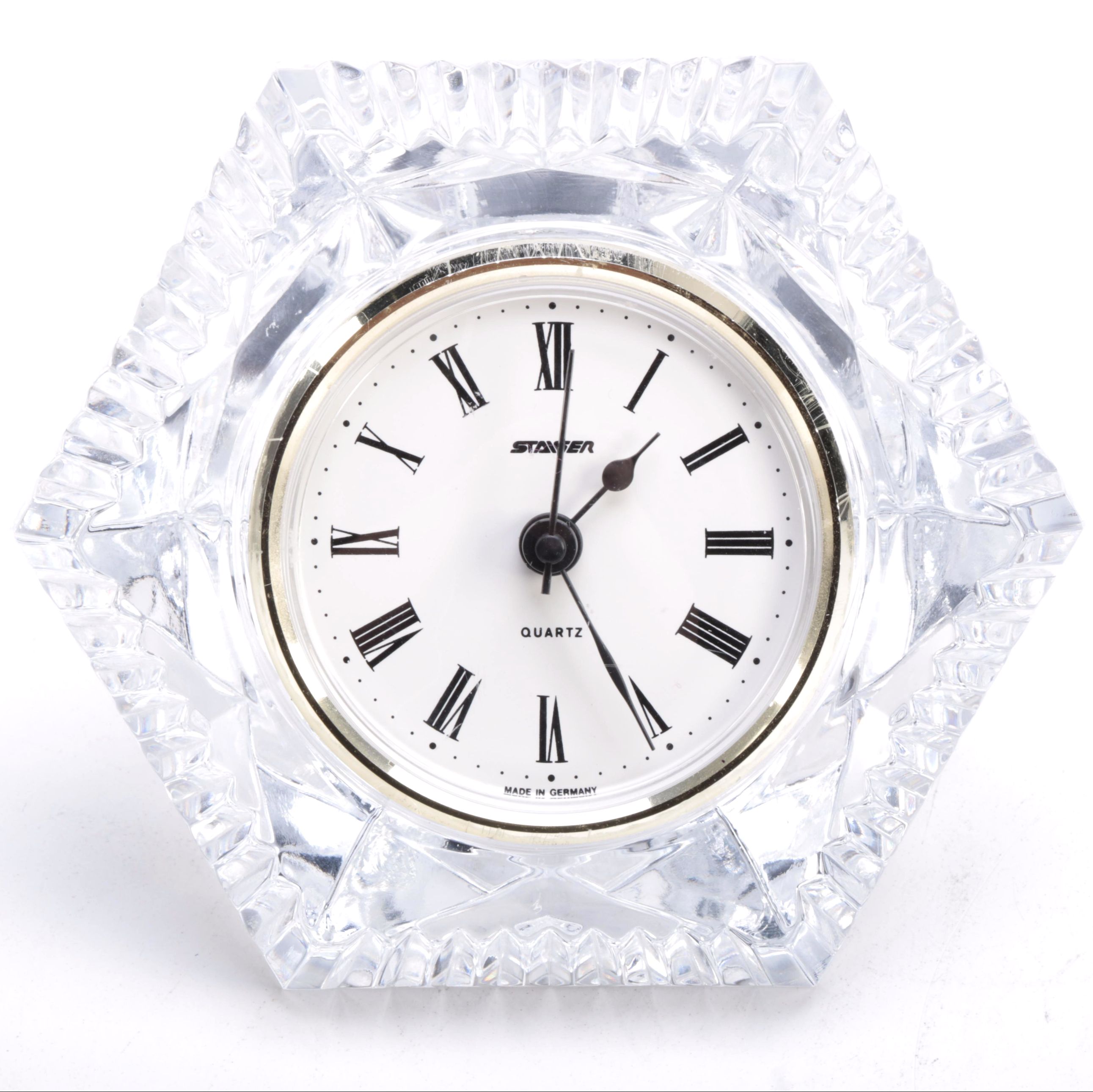 Staiger Hexagonal Crystal Clock