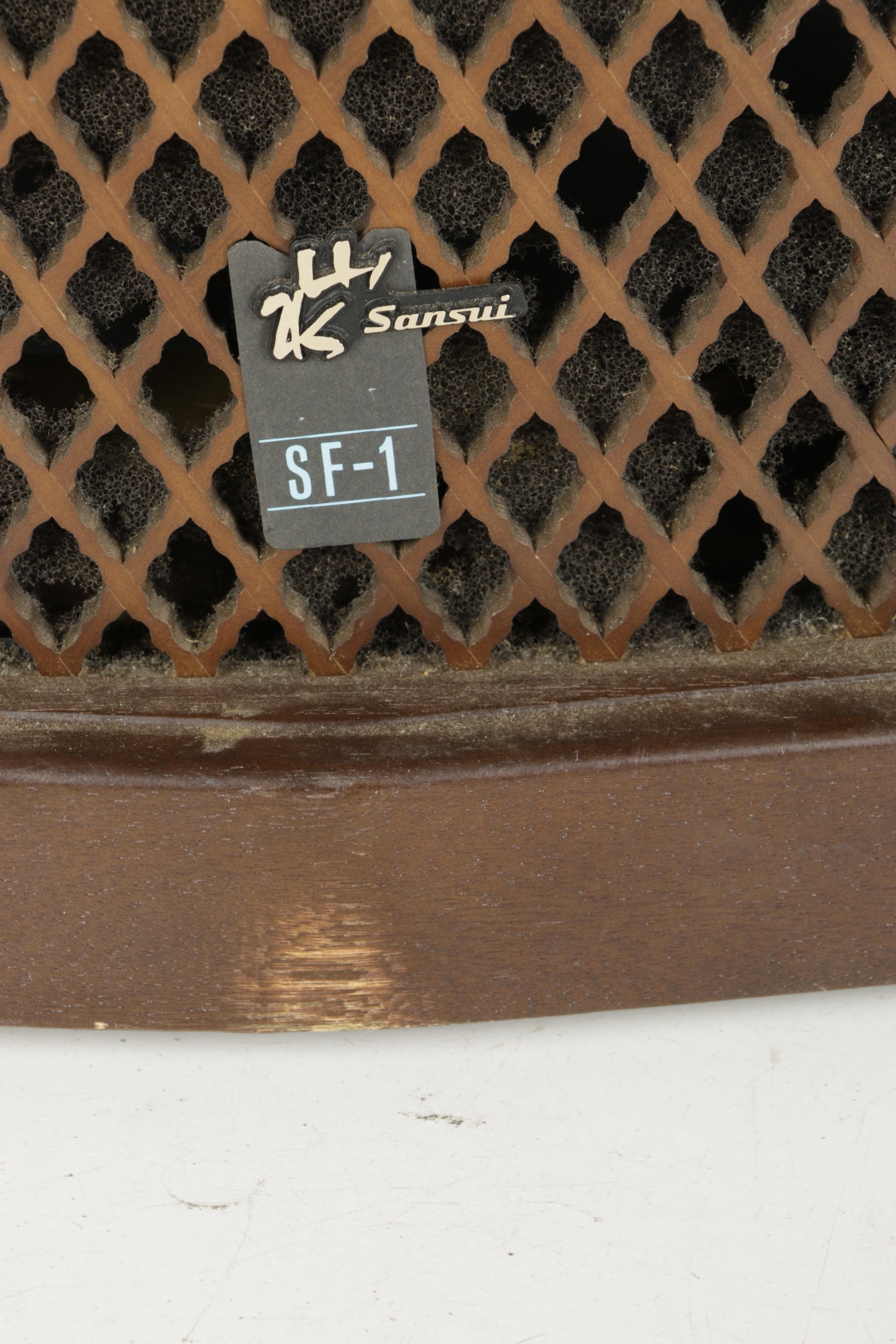 Pair of Sansui SF-1 Wood Speakers