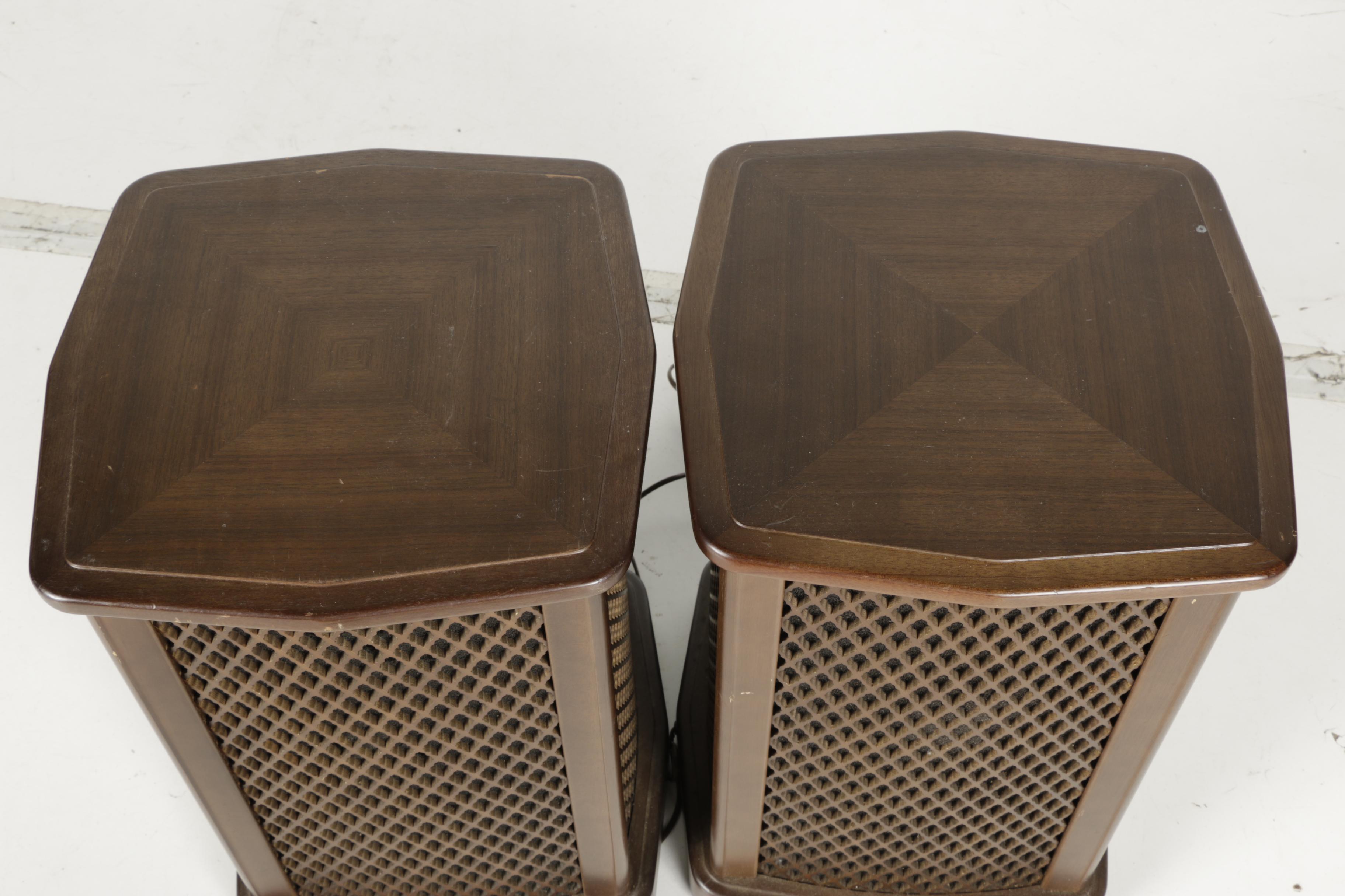 Pair of Sansui SF-1 Wood Speakers