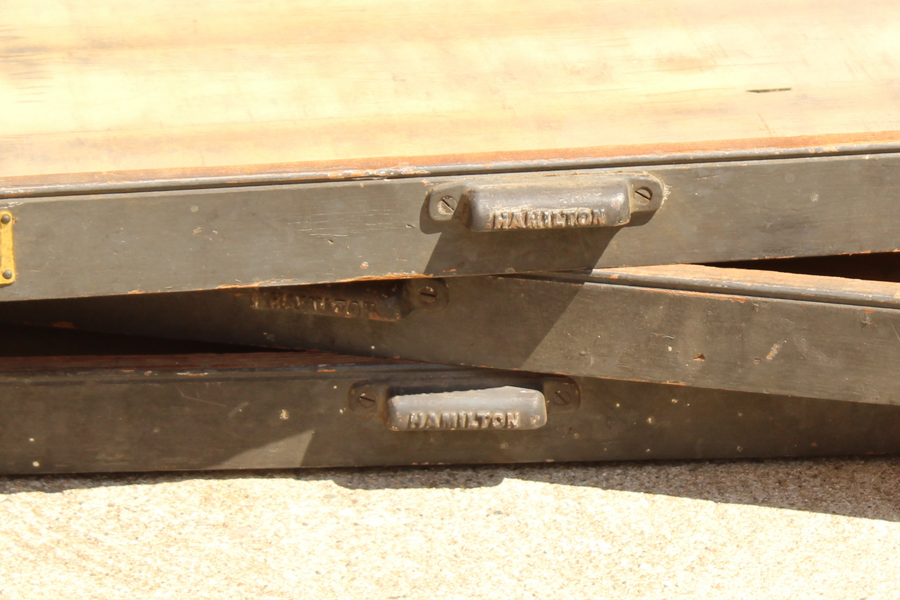 Collection of Hamilton Vintage Typeface Trays