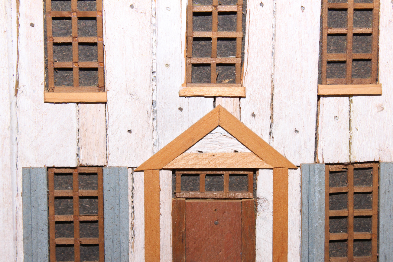 Theodore Degroot Lath Folk Art Wooden House