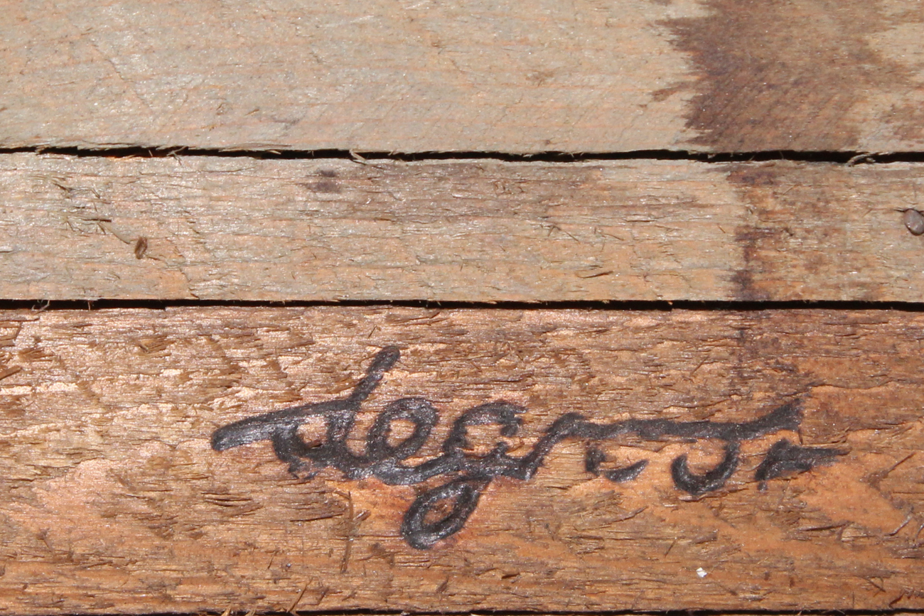 Theodore Degroot Lath Folk Art Wooden House