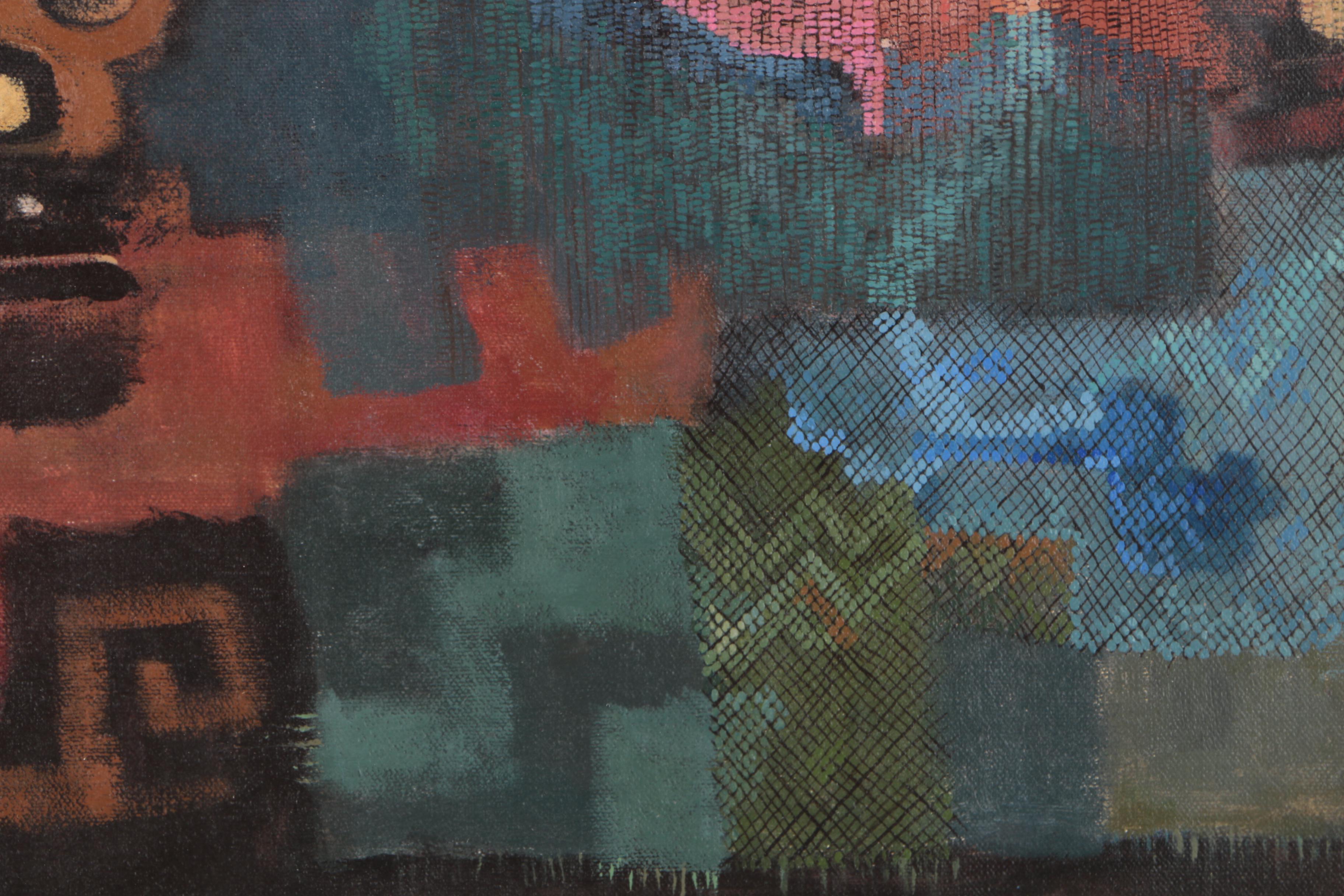 Miriam Chipana Abstract Oil Painting on Canvas