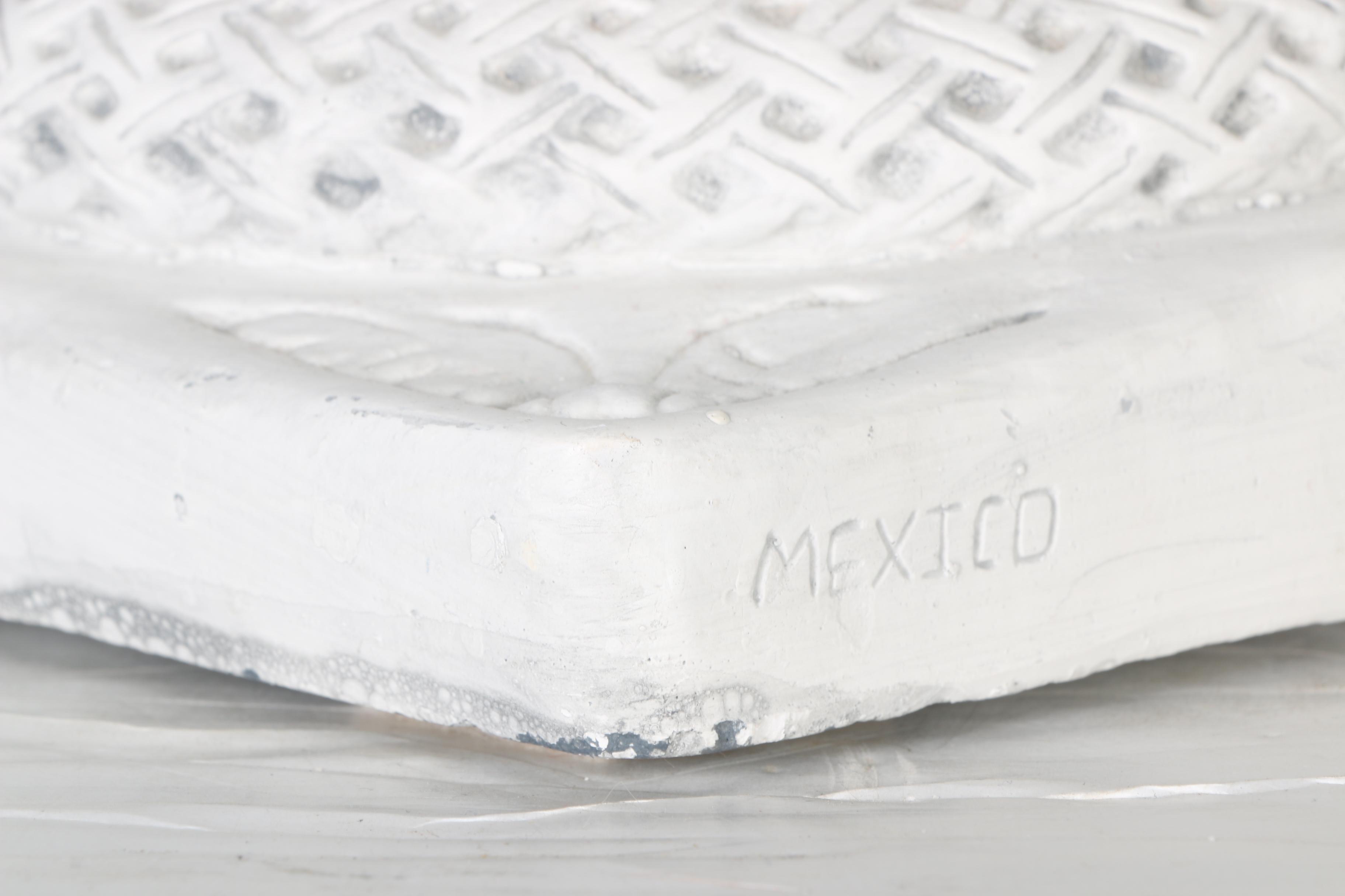 White Ceramic Column