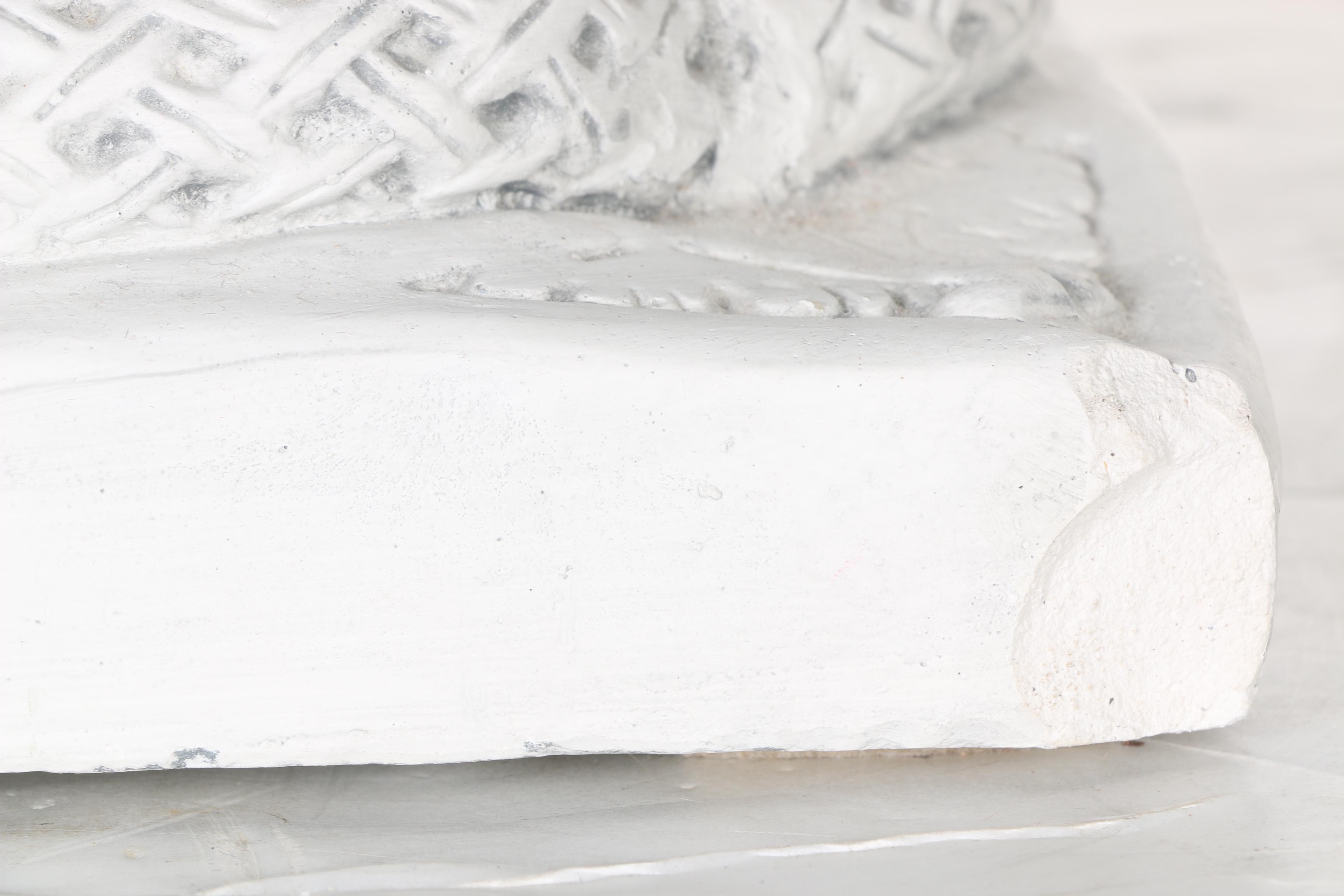 White Ceramic Column