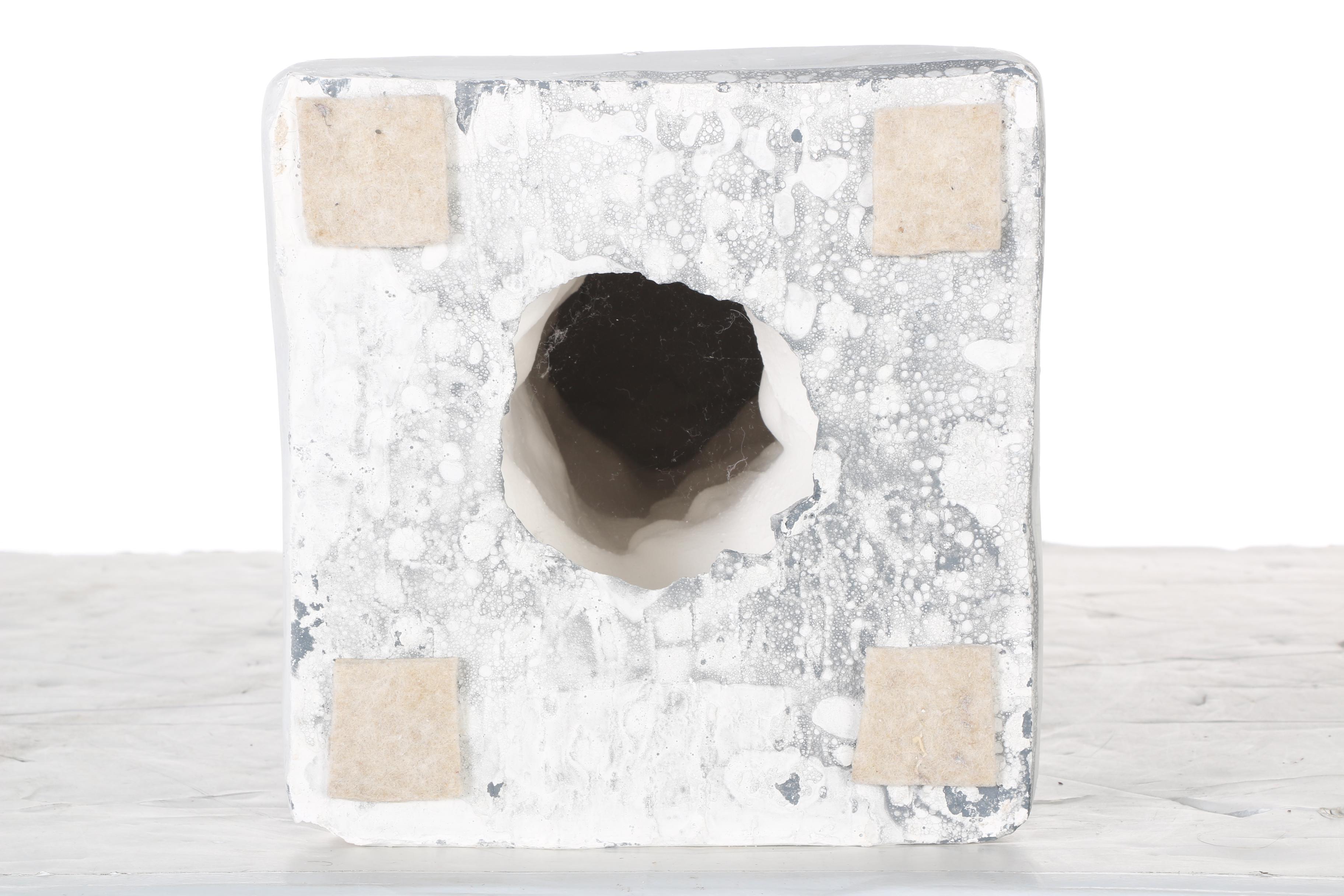 White Ceramic Column