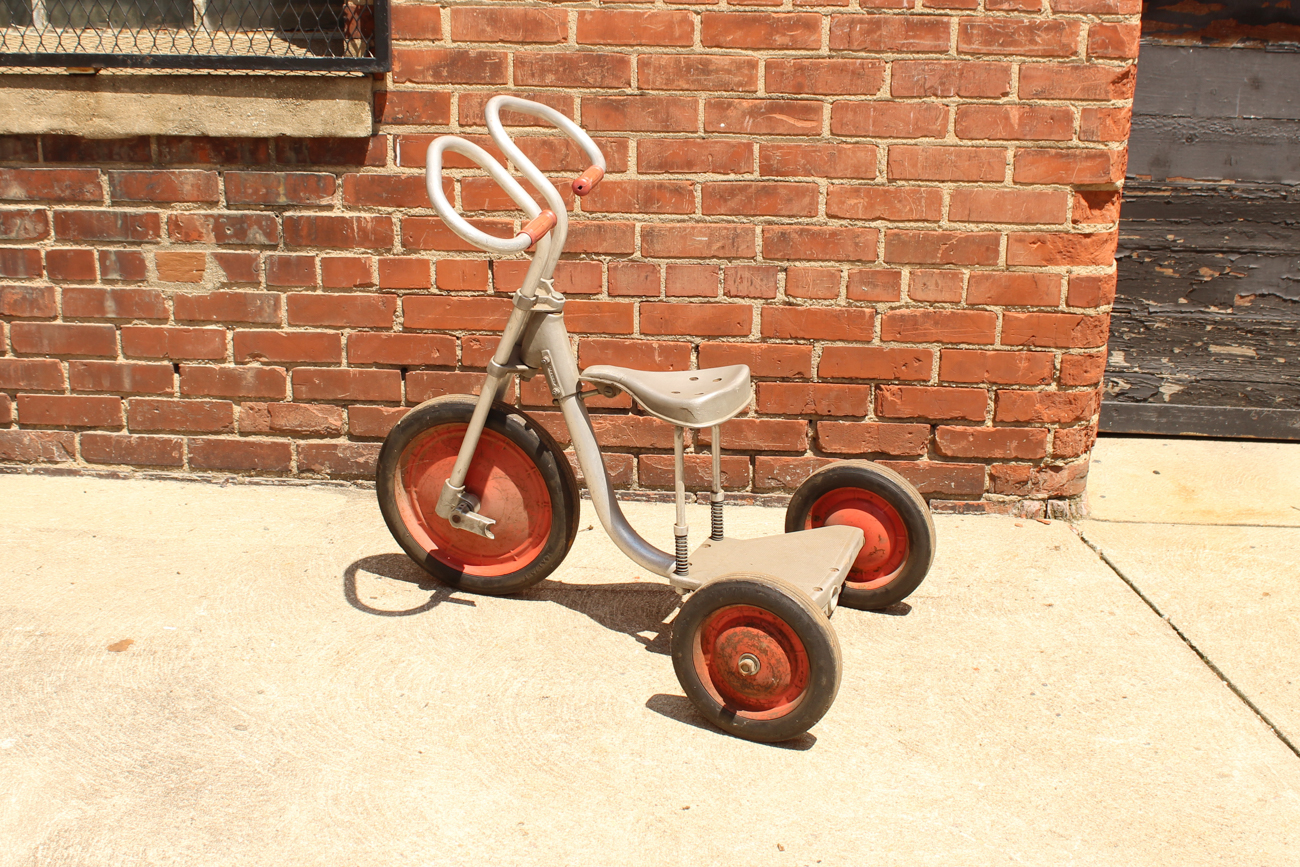 Vintage Aluminum Tricycle