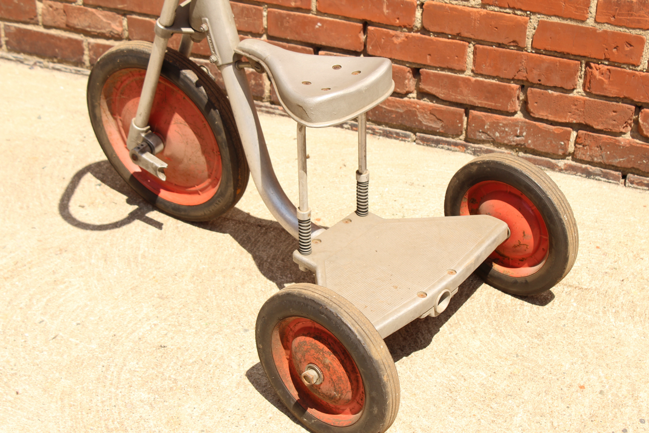 Vintage Aluminum Tricycle