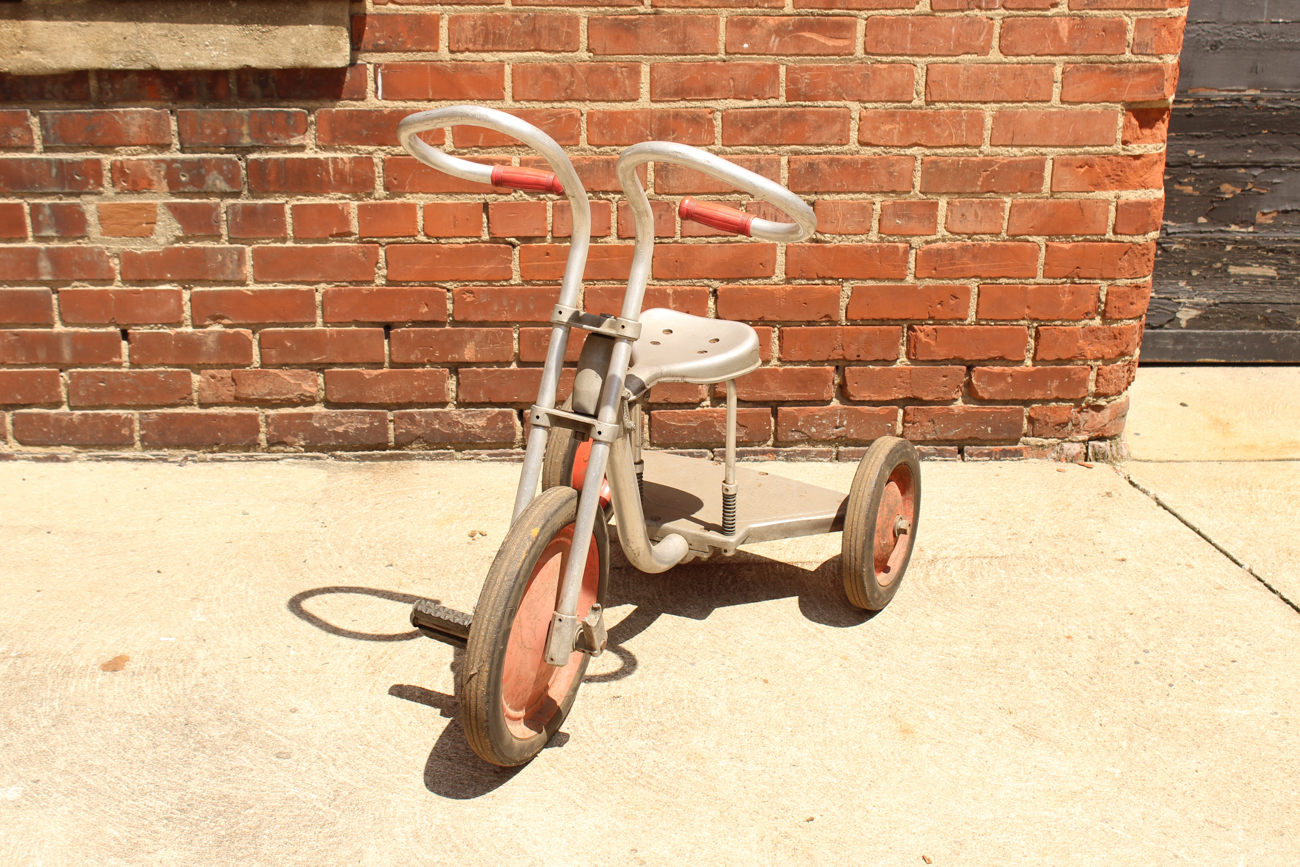 Vintage Aluminum Tricycle