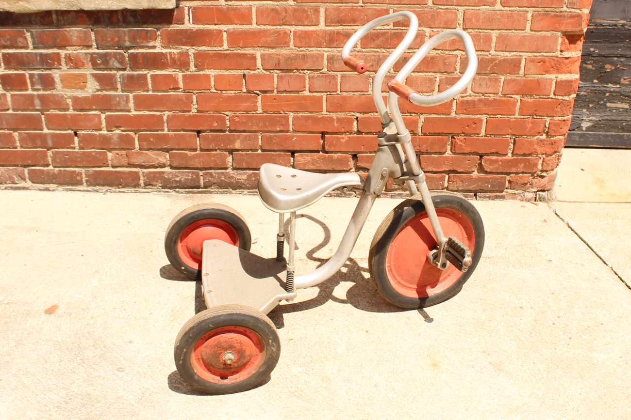 Vintage Aluminum Tricycle