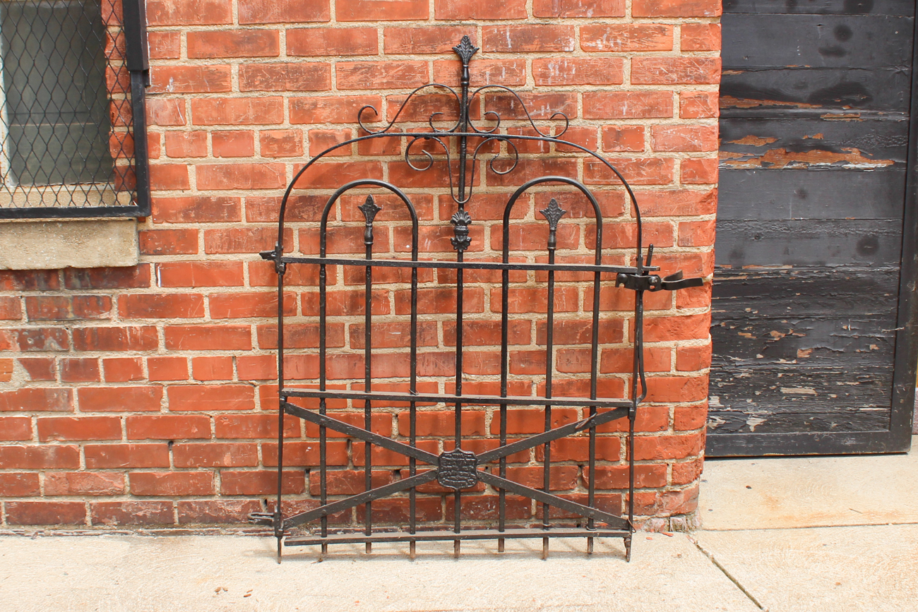 Stewart Ironworks Wrought Iron Gate
