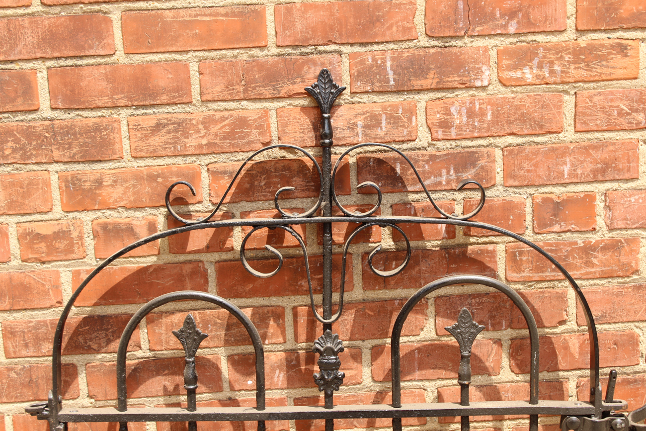 Stewart Ironworks Wrought Iron Gate