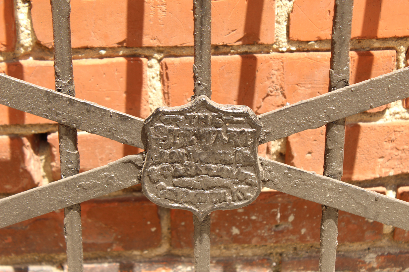 Stewart Ironworks Wrought Iron Gate