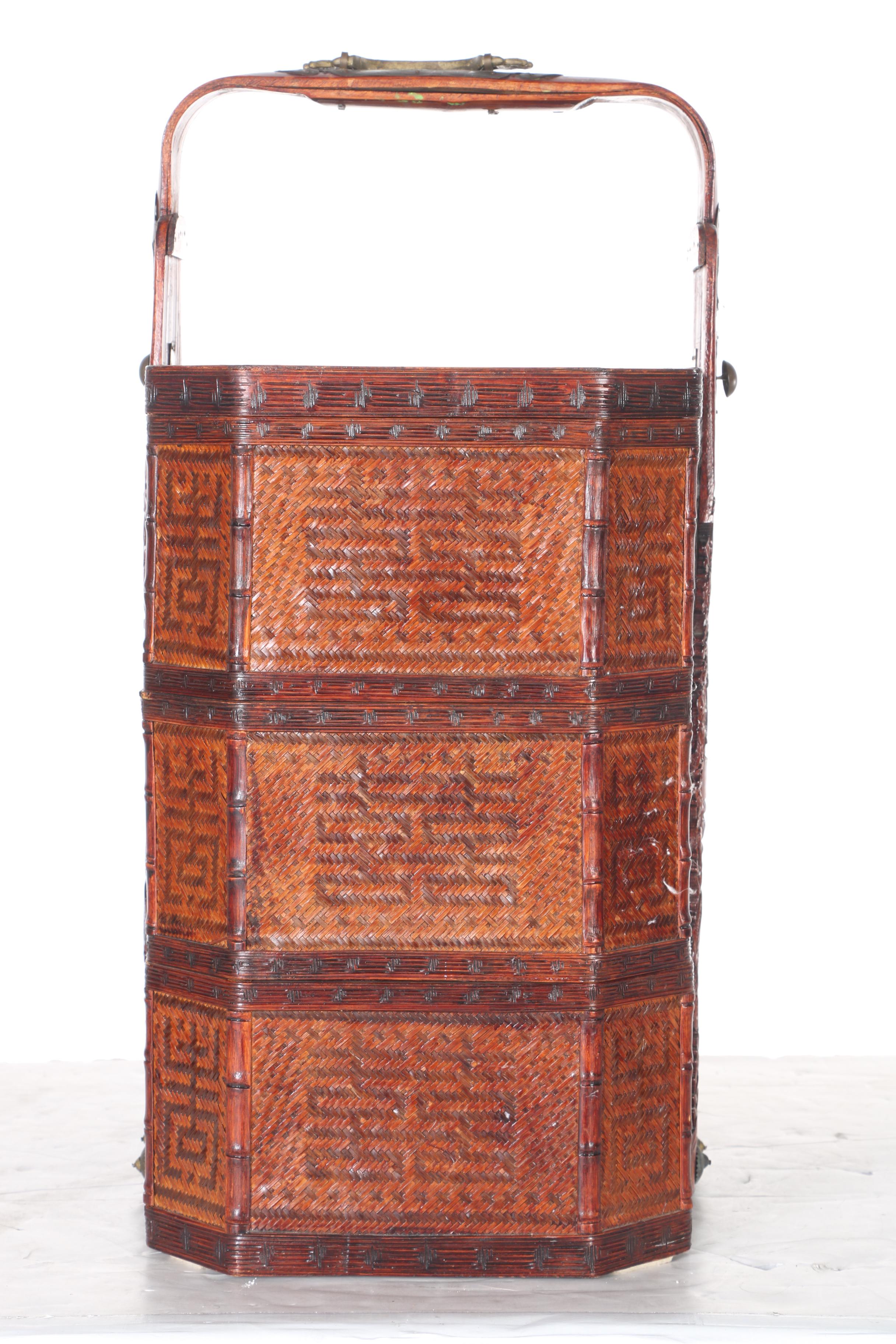 Chinese Three Tiered Wedding Basket