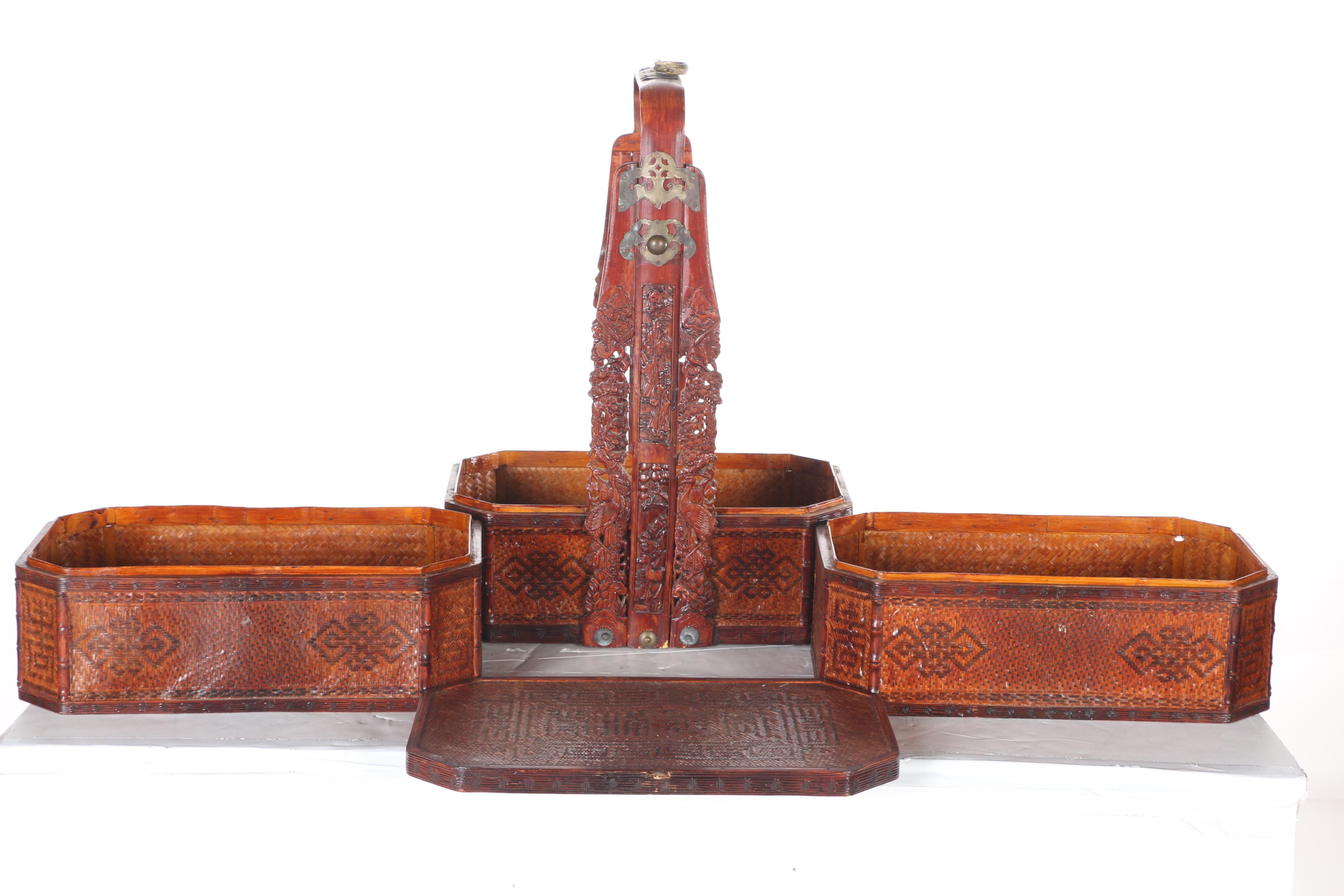 Chinese Three Tiered Wedding Basket