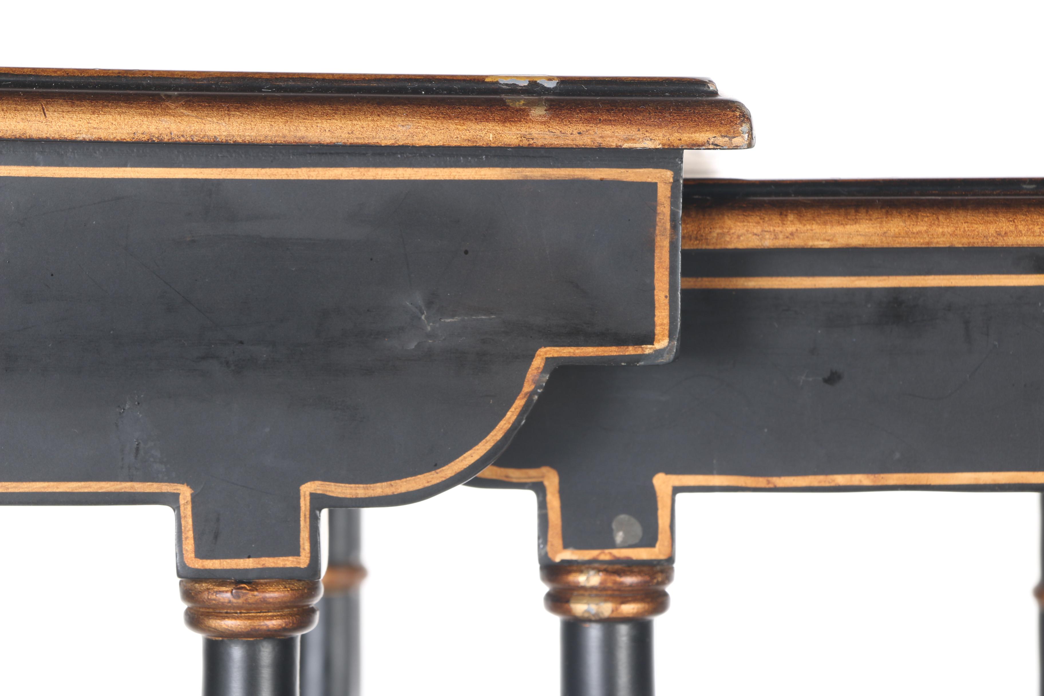 Pair of Wooden Nesting Tables