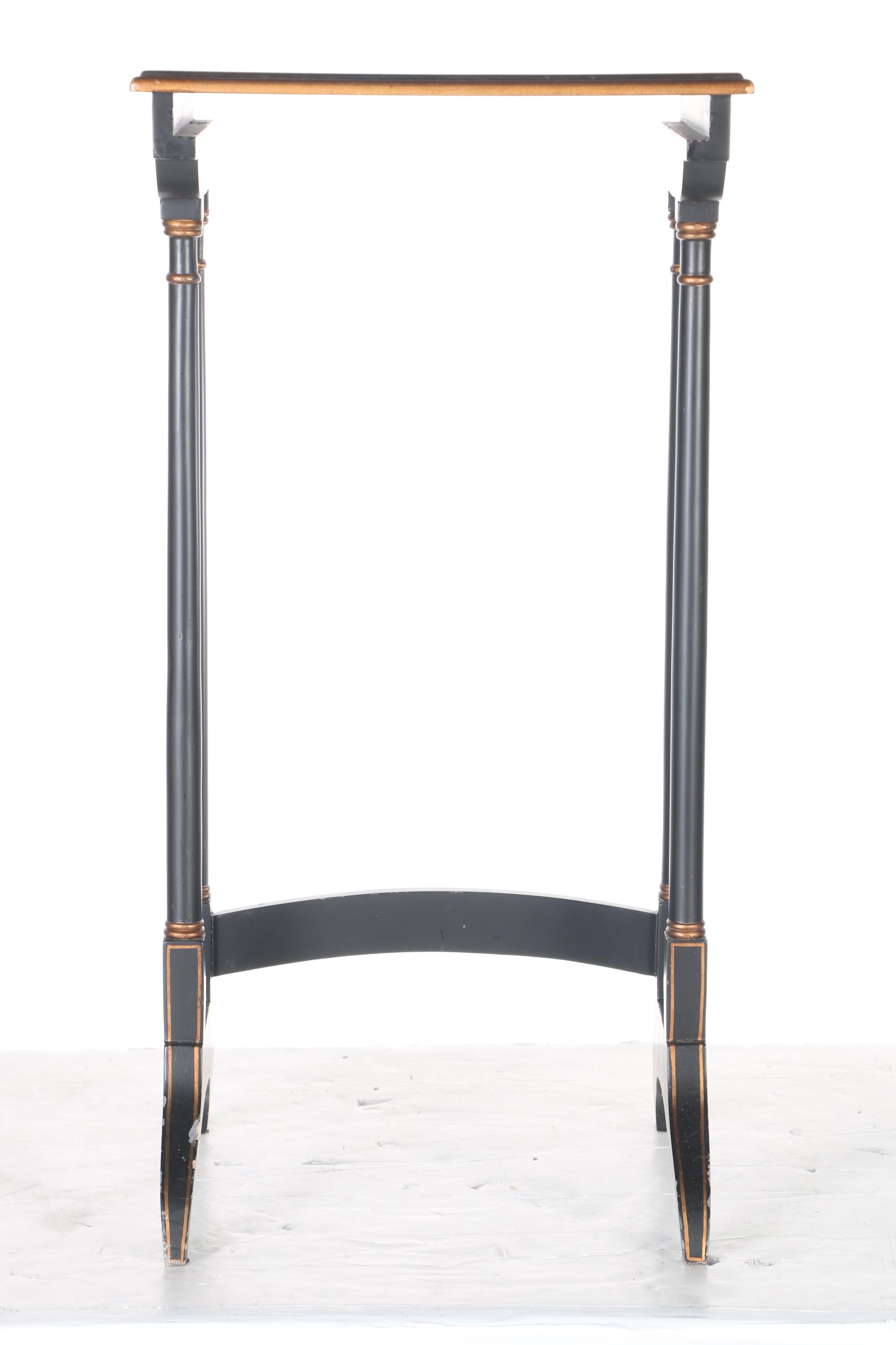 Pair of Wooden Nesting Tables