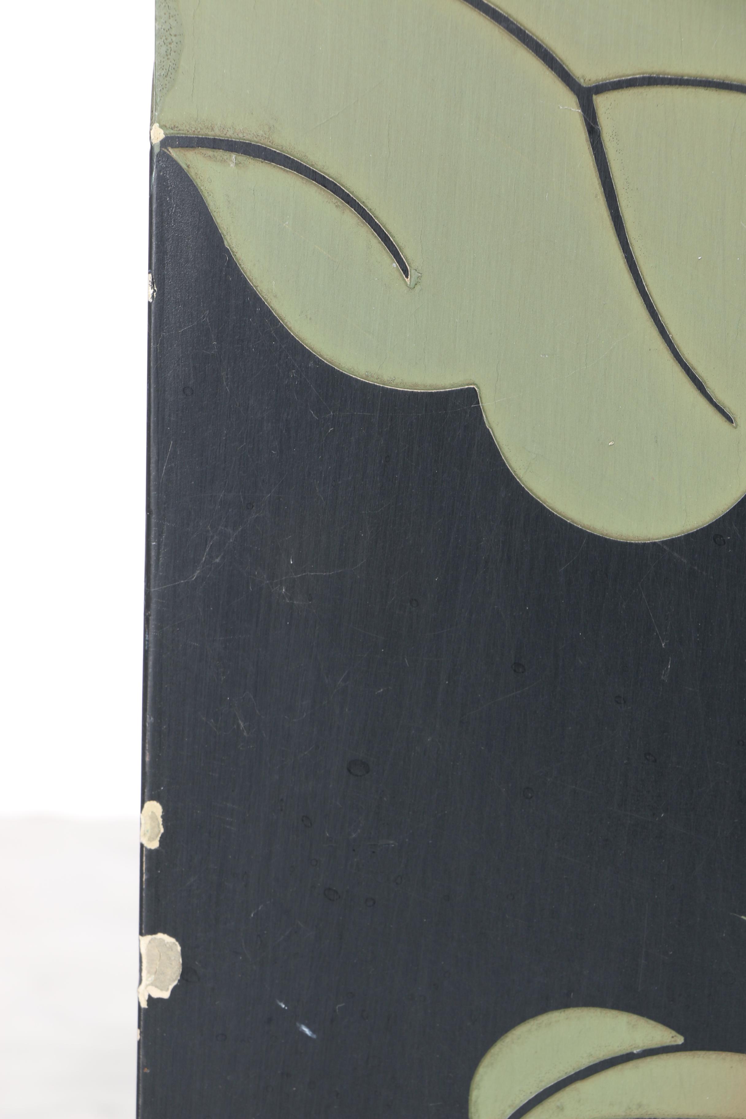 Two Chinese Decorative Columns