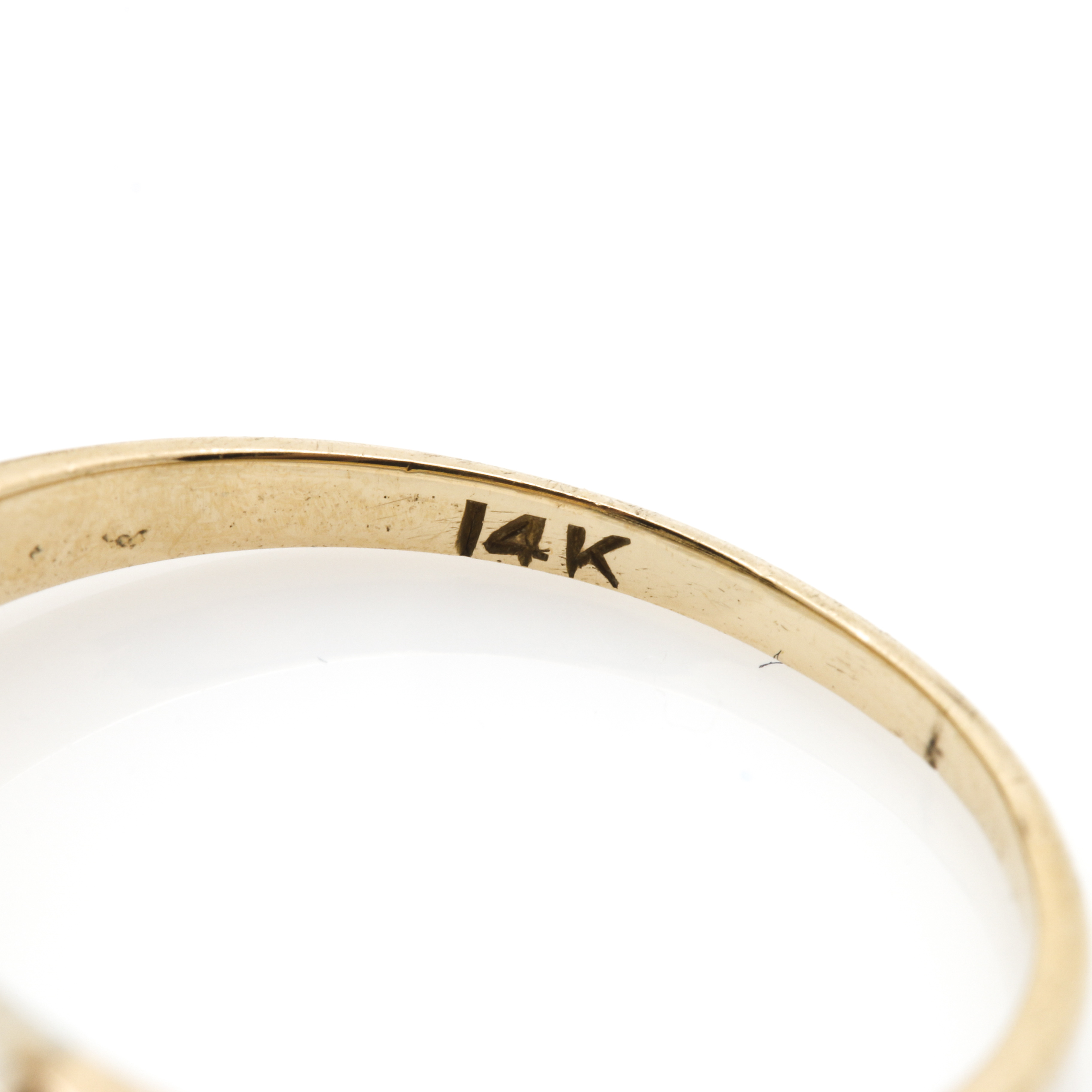 14K Tri-Color Scrap Metal With Diamonds