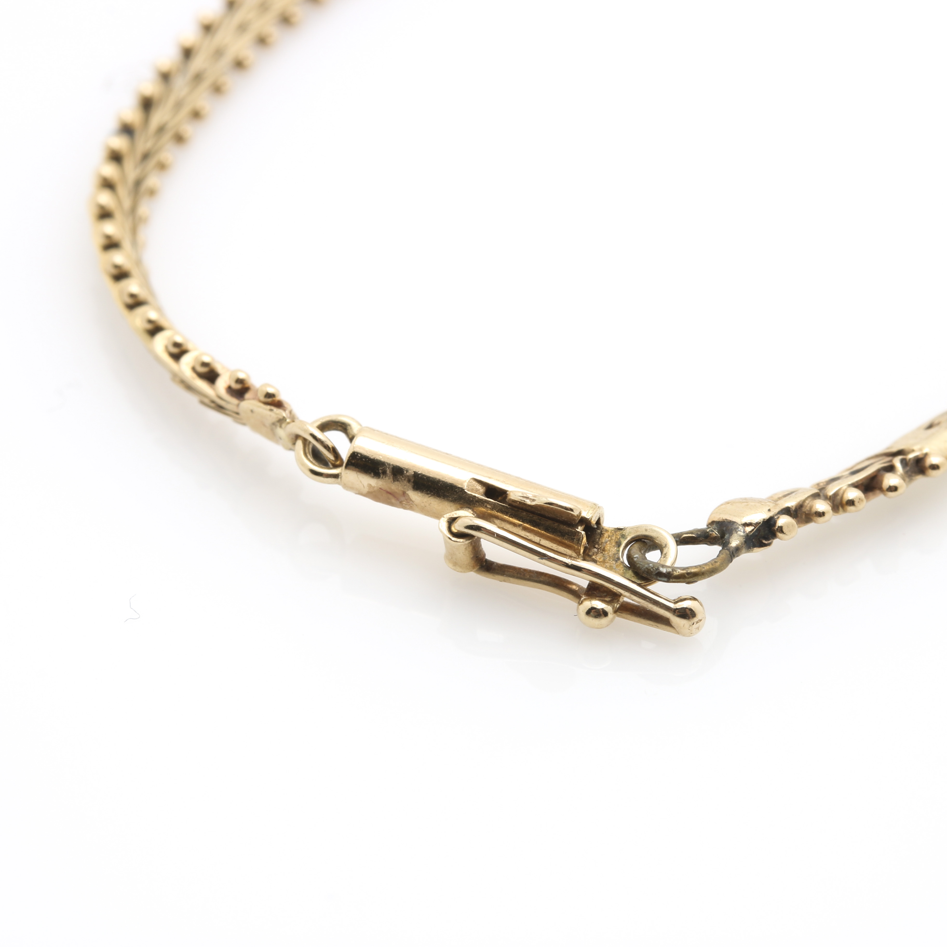 14K Mixed Gold Tri-Color Parure