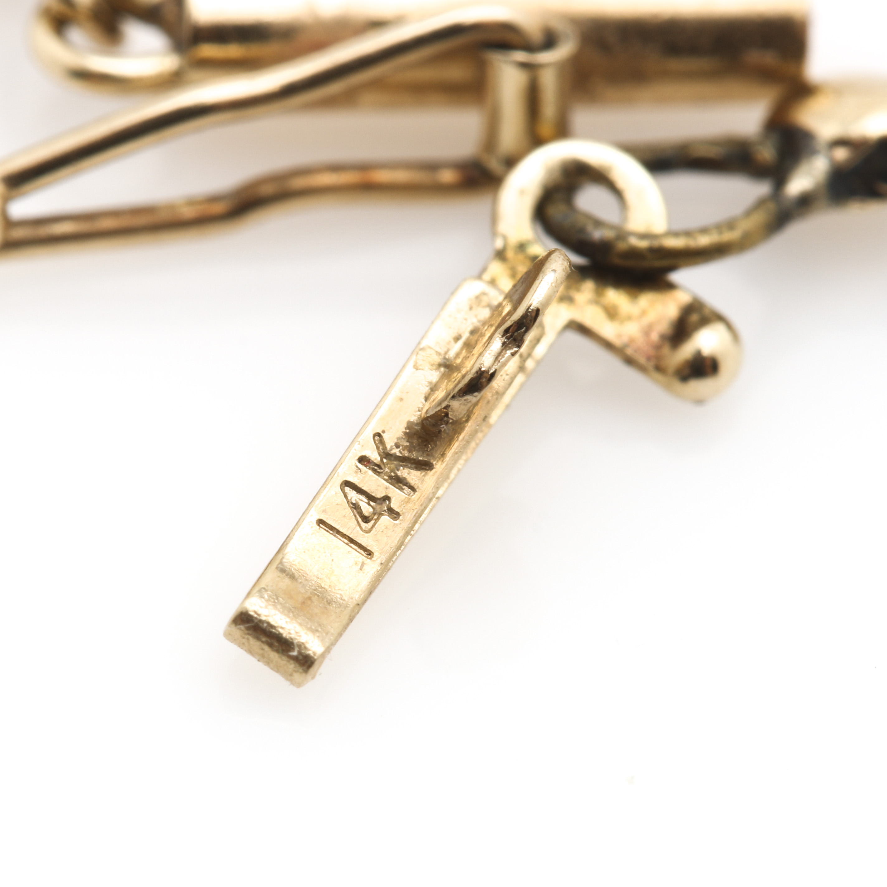 14K Mixed Gold Tri-Color Parure