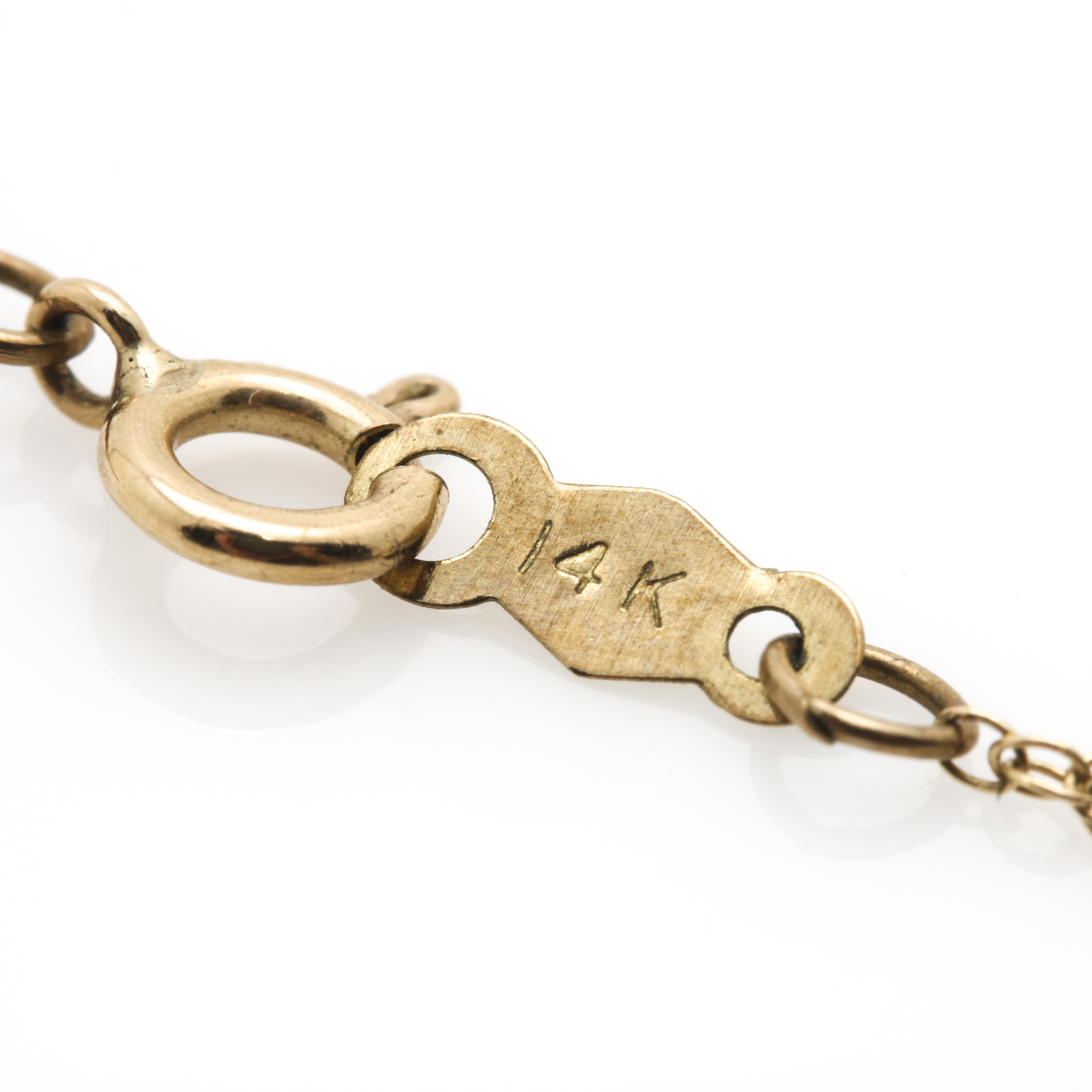 14K Yellow Gold Chain Necklace