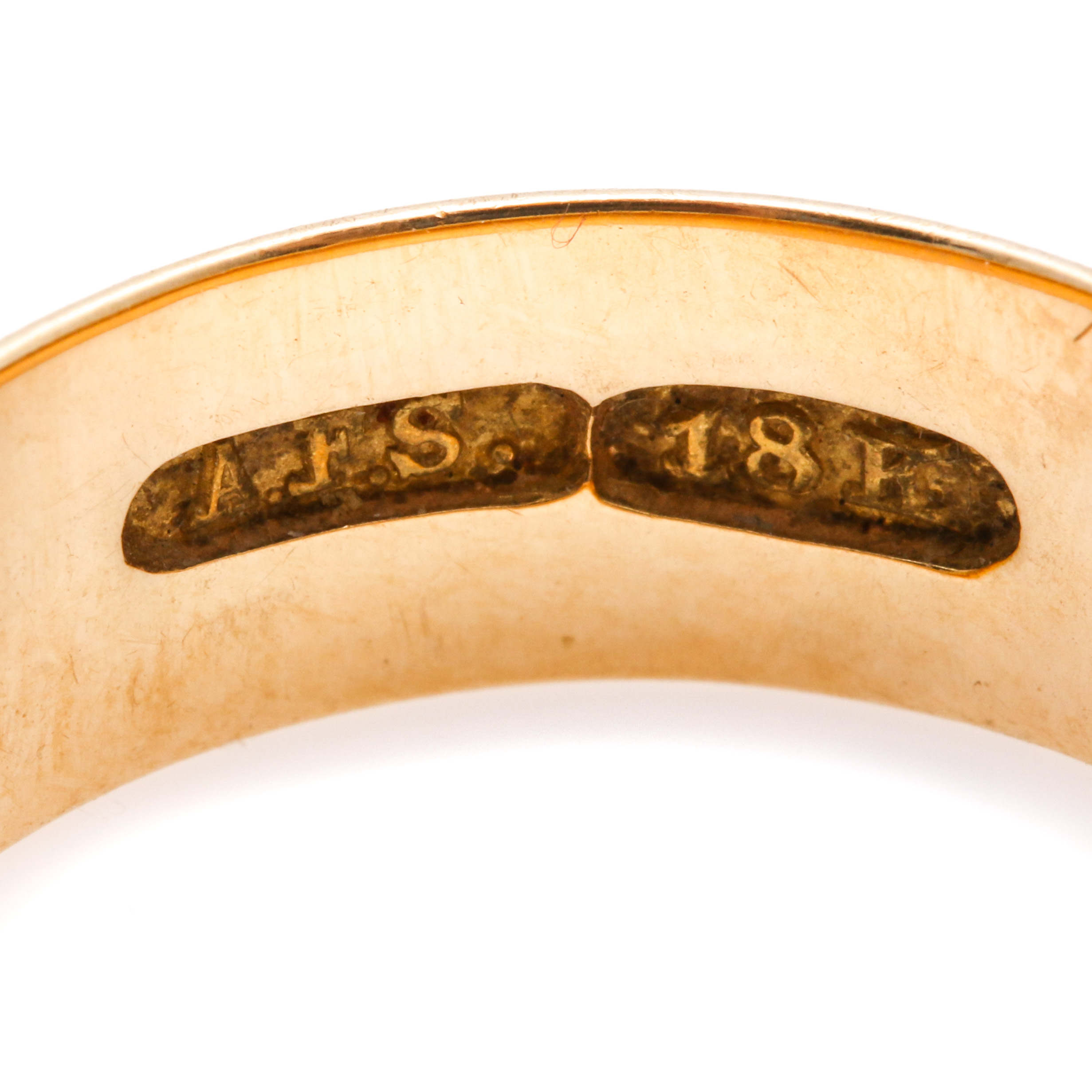 18K Yellow Gold Wedding Band